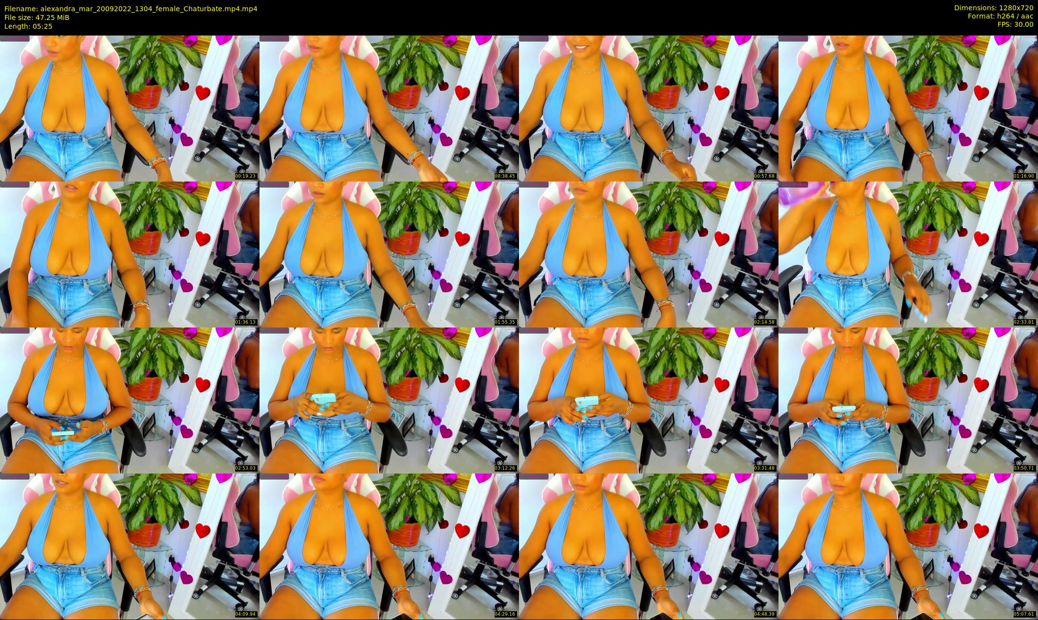 alexandra_mar — 6 minute Chaturbate female cam show recording, 720p, Sep 20, 2022