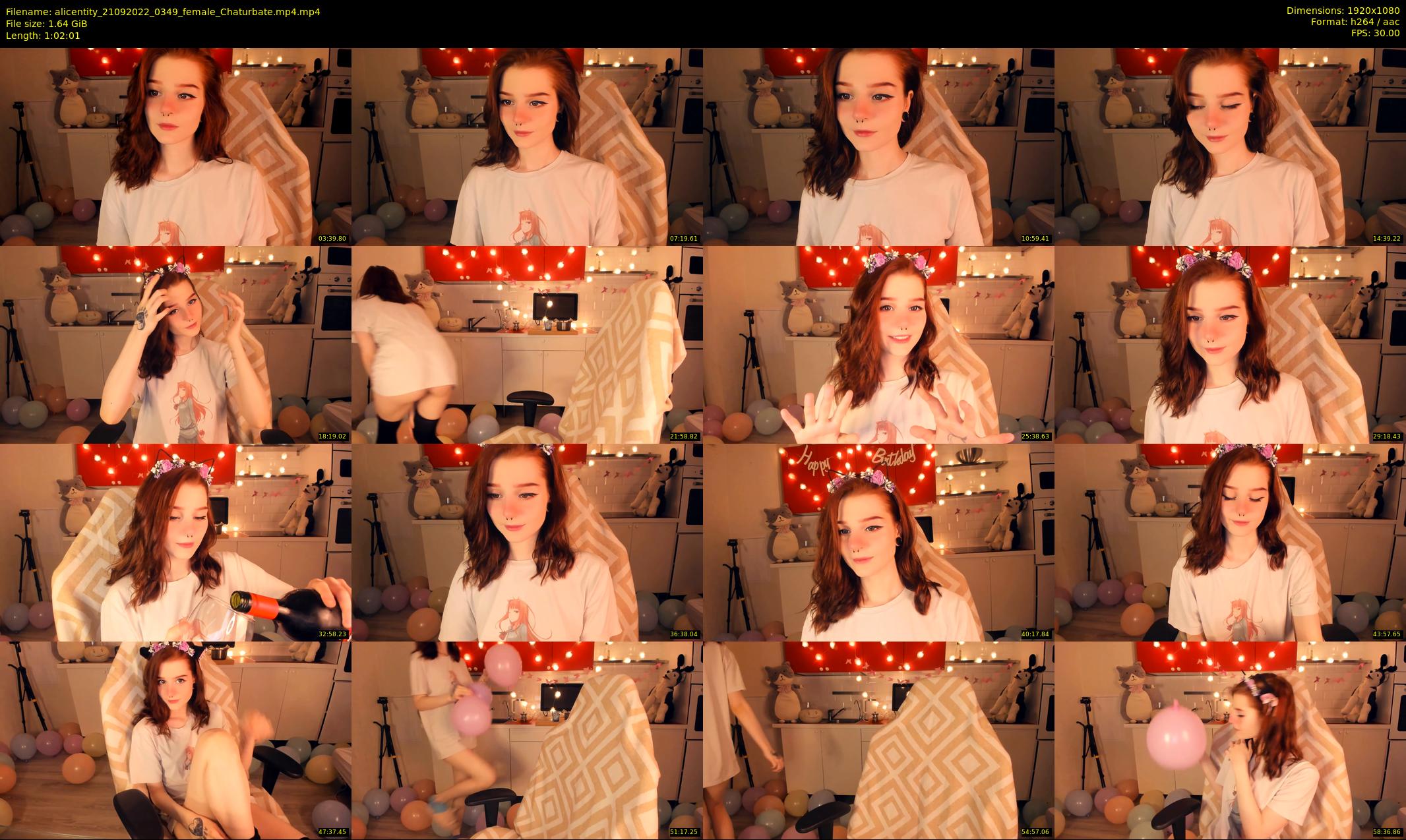 alicentity — 63 minute Chaturbate female cam show recording, 1080p, Sep 21, 2022