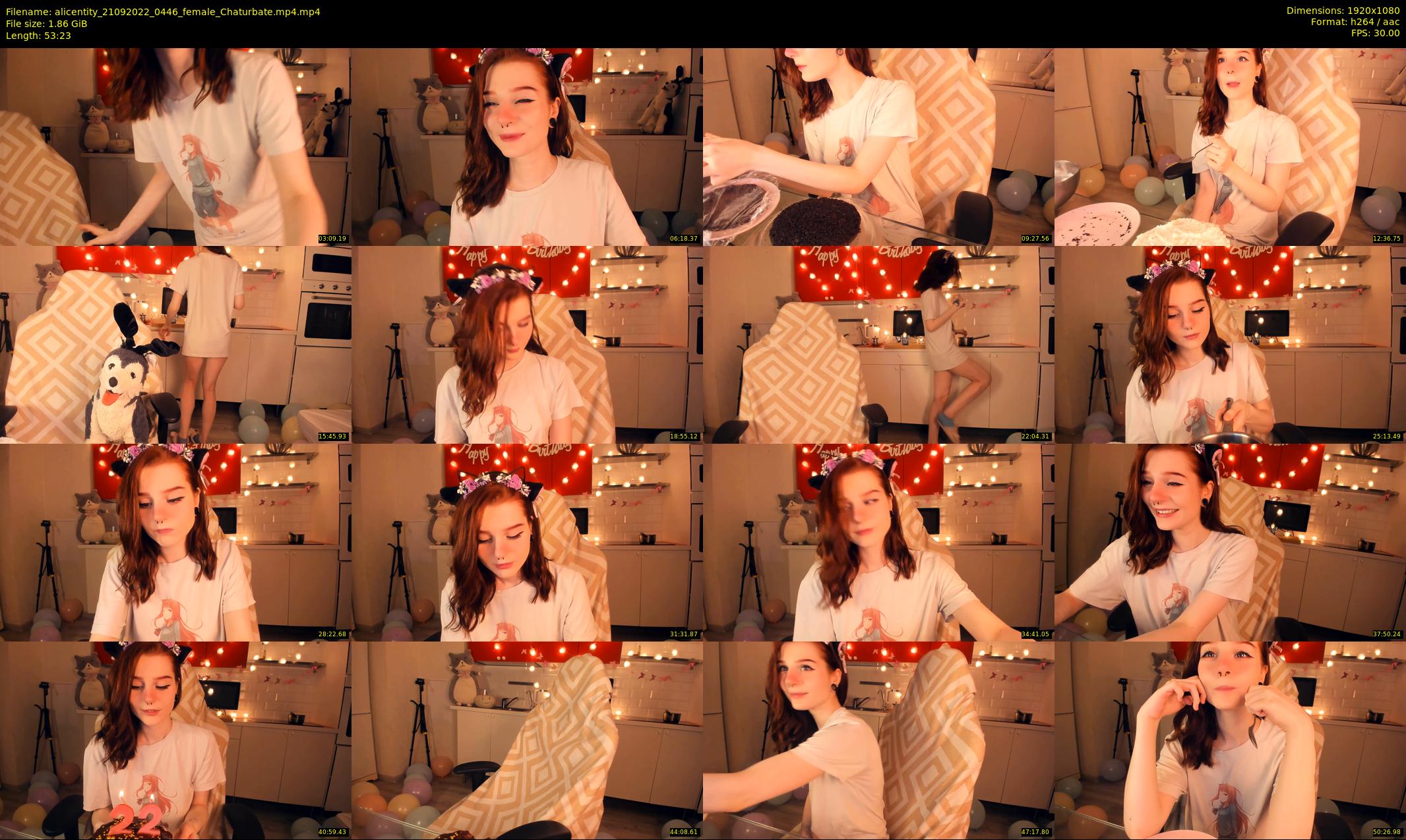 alicentity — 54 minute Chaturbate female cam show recording, 1080p, Sep 21, 2022