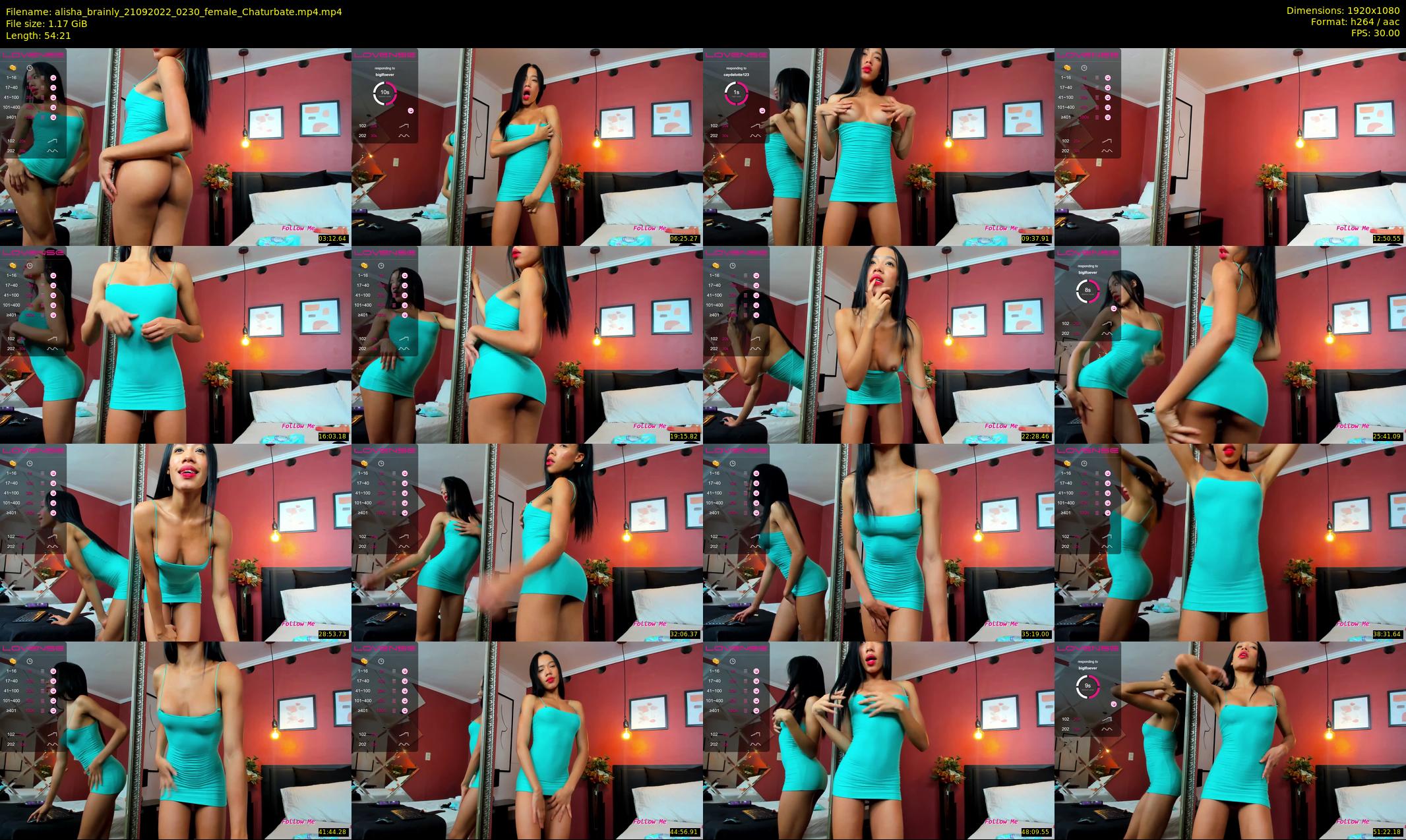 alisha_brainly — 55 minute Chaturbate female cam show recording, 1080p, Sep 21, 2022
