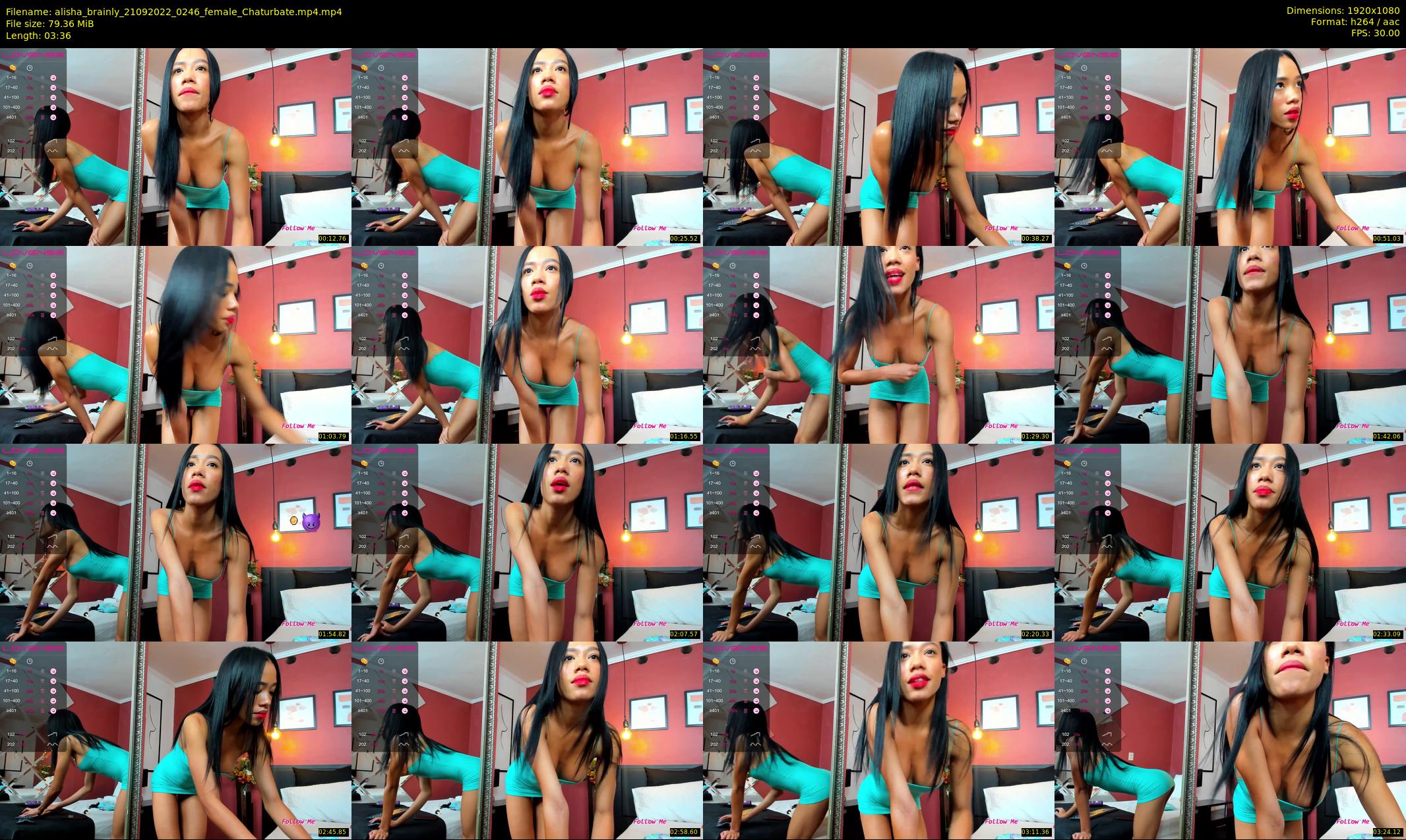 alisha_brainly — 4 minute Chaturbate female cam show recording, 1080p, Sep 21, 2022
