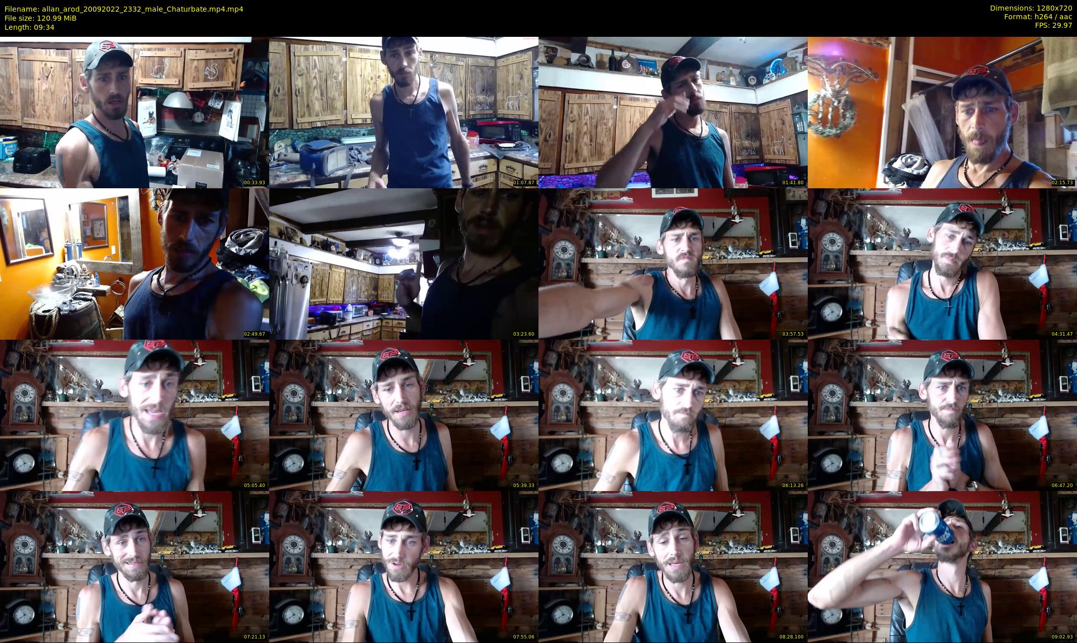 allan_arod — 10 minute Chaturbate male cam show recording, 720p, Sep 20, 2022