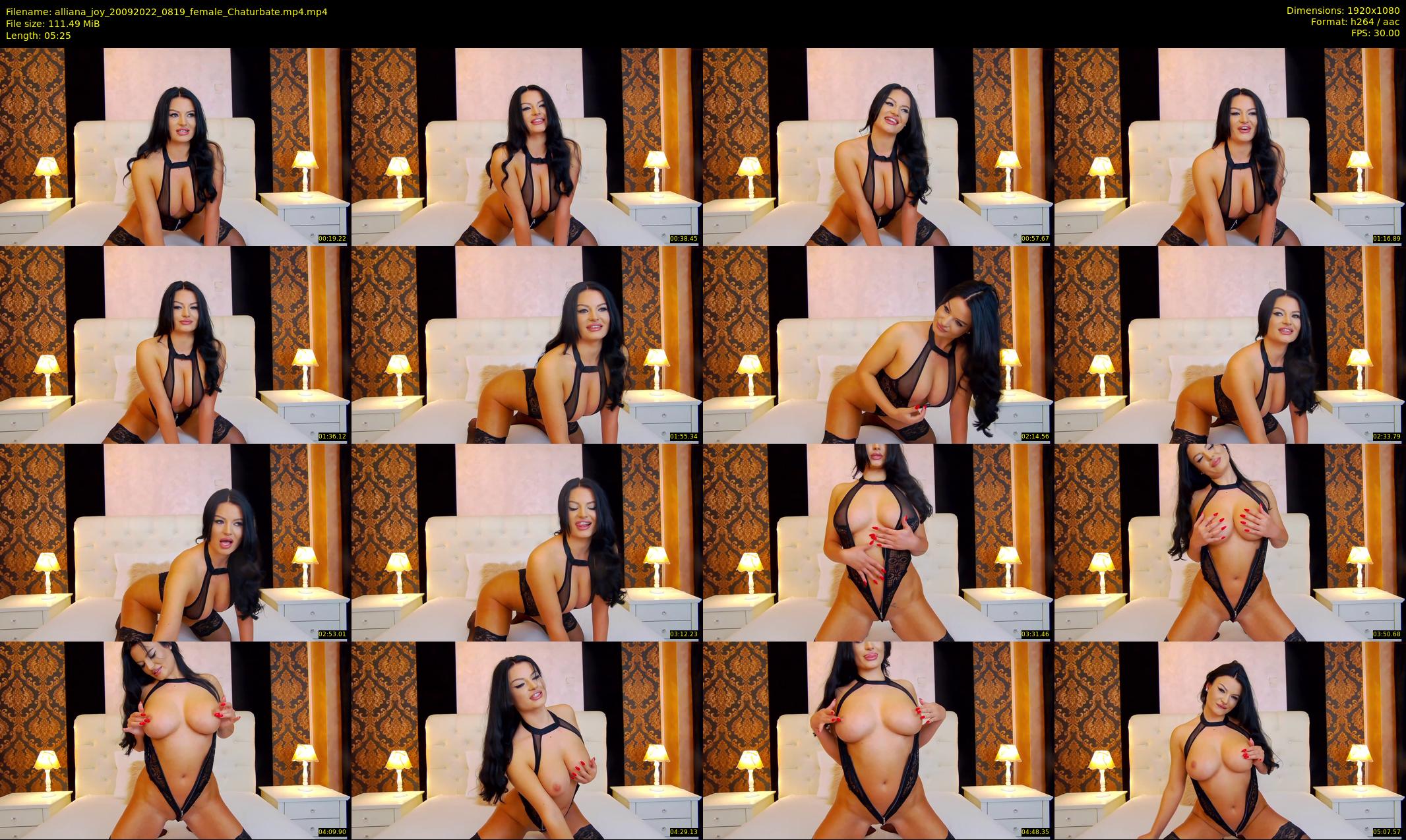 alliana_joy — 6 minute Chaturbate female cam show recording, 1080p, Sep 20, 2022
