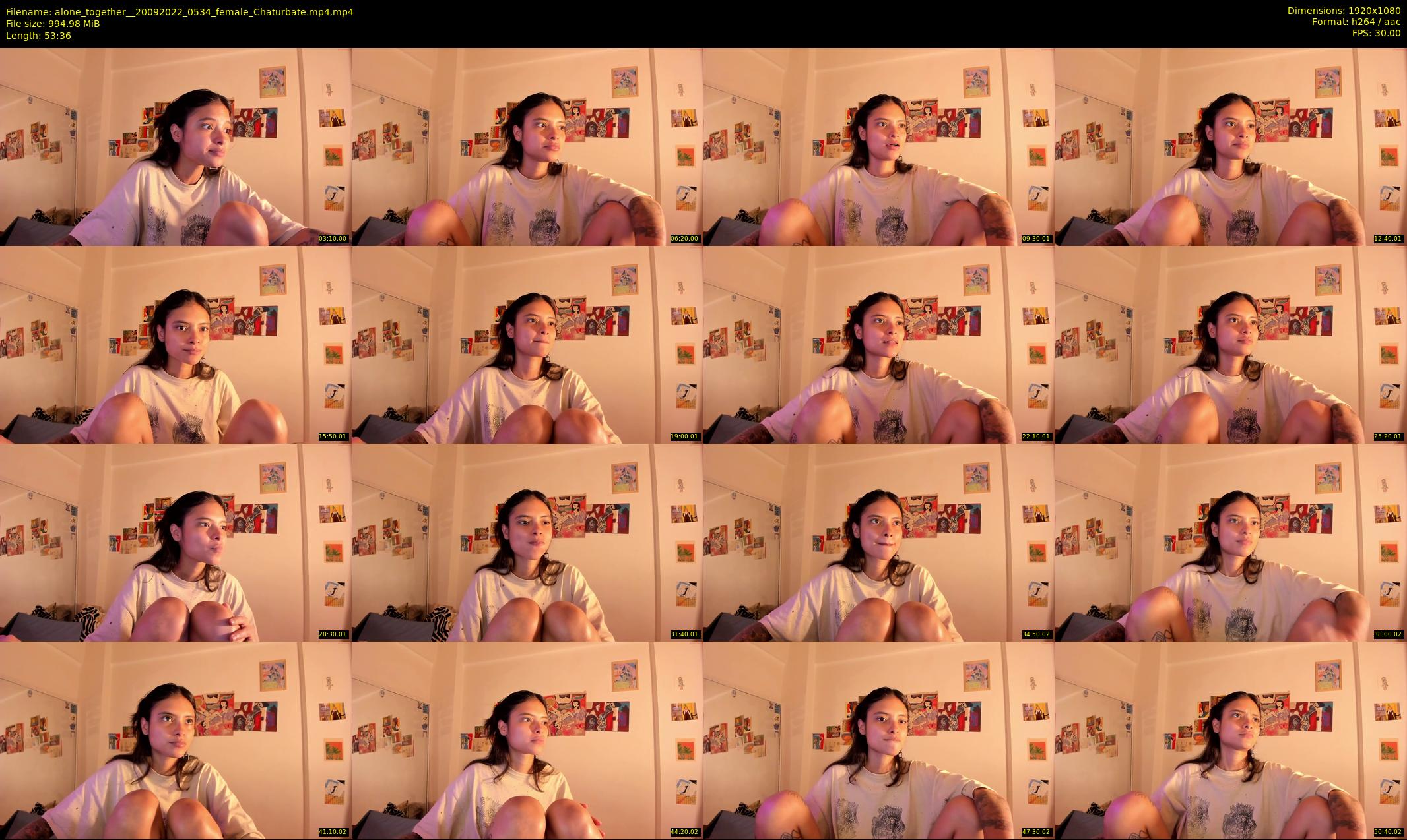 alone_together_ — 54 minute Chaturbate female cam show recording, 1080p, Sep 20, 2022