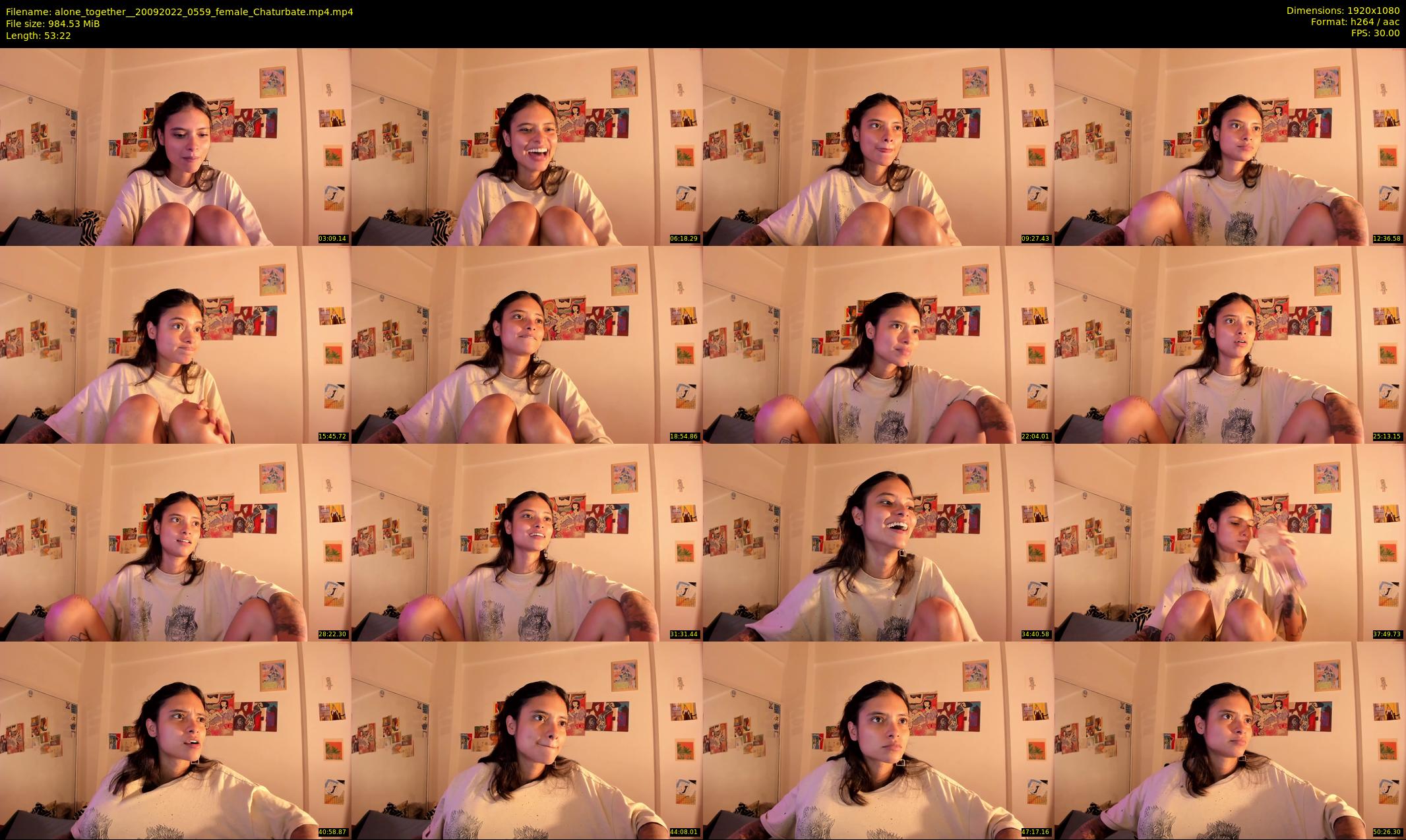 alone_together_ — 54 minute Chaturbate female cam show recording, 1080p, Sep 20, 2022
