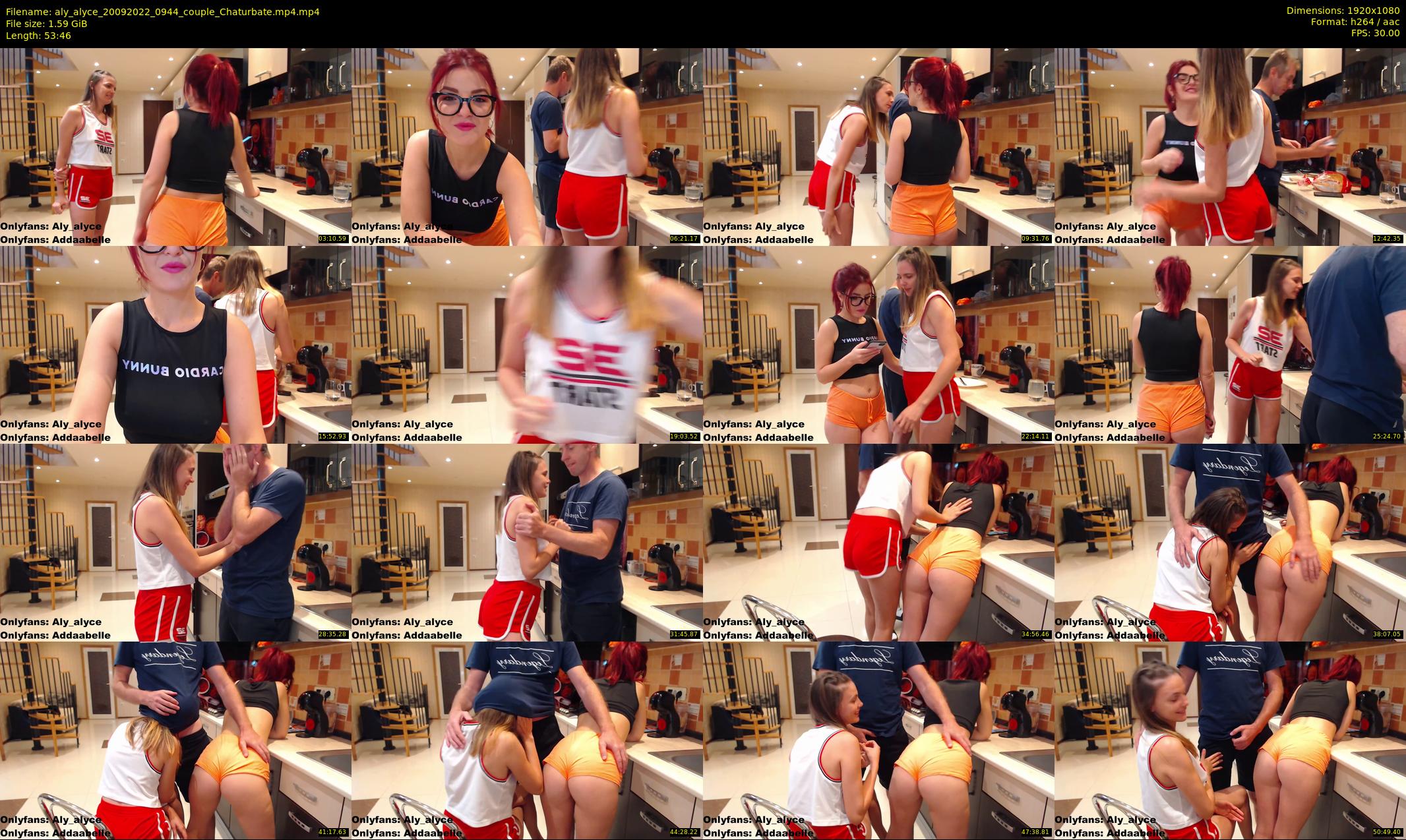 aly_alyce — 54 minute Chaturbate female cam show recording, 1080p, Sep 20, 2022