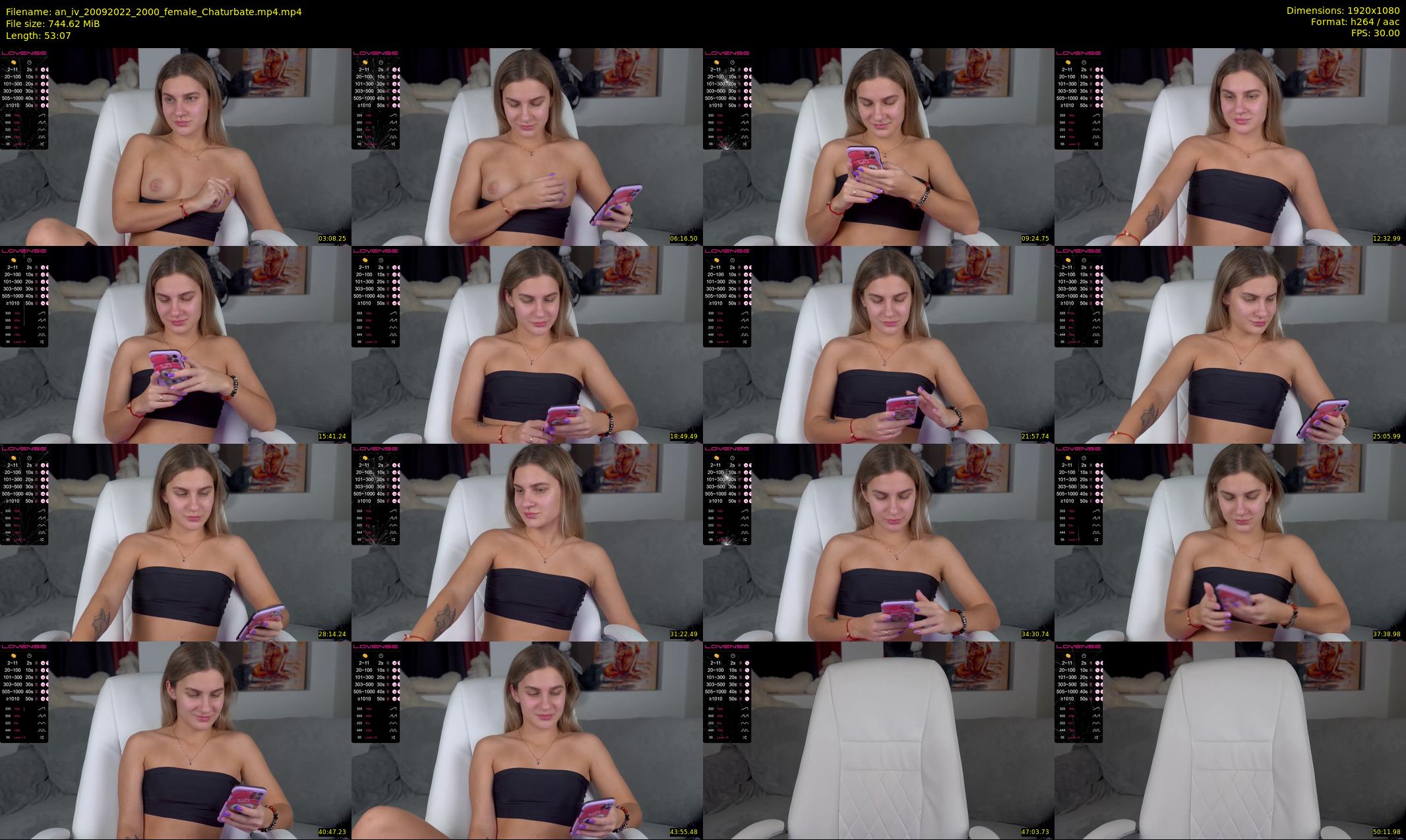 an_iv — 54 minute Chaturbate female cam show recording, 1080p, Sep 20, 2022