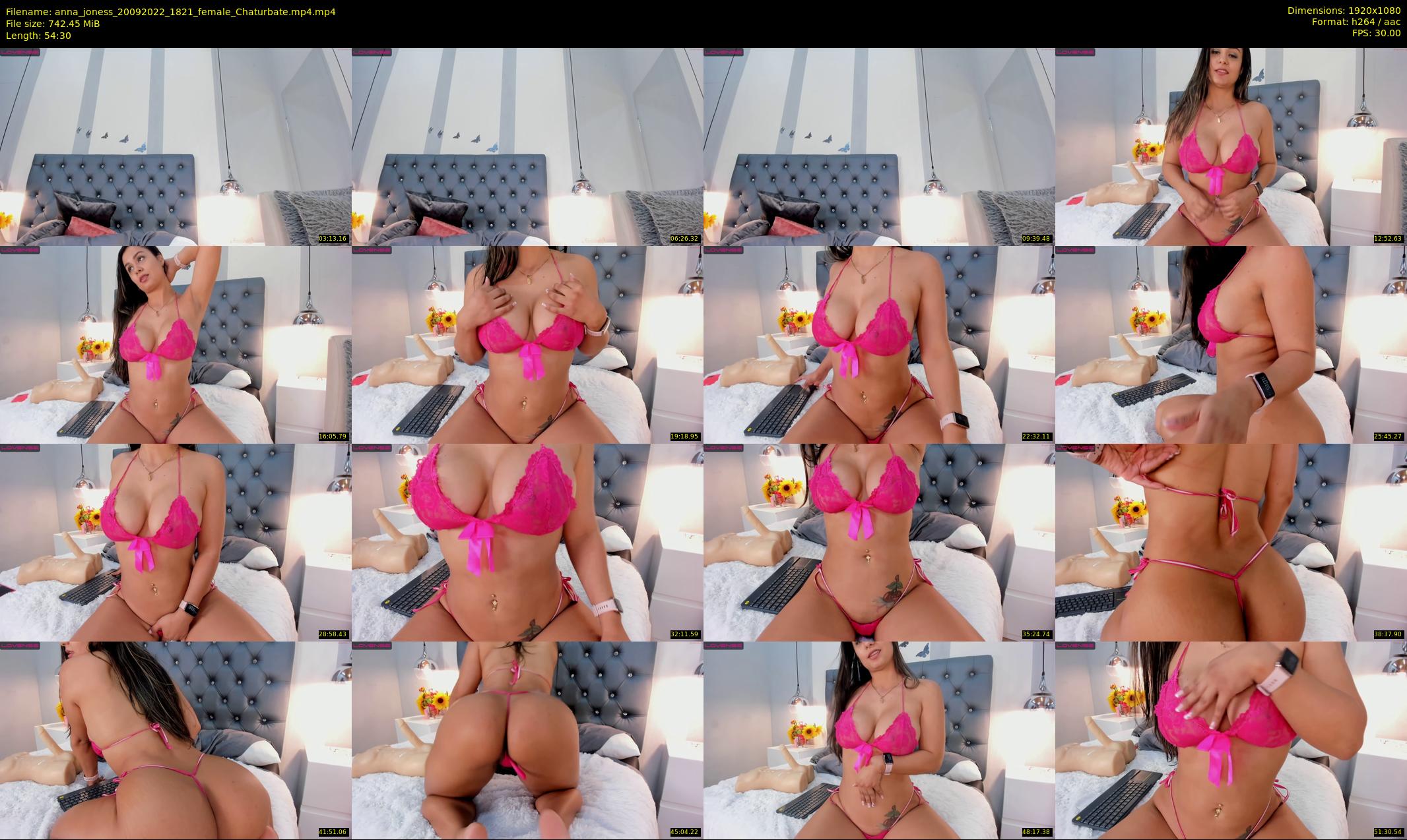 anna_joness — 55 minute Chaturbate female cam show recording, 1080p, Sep 20, 2022