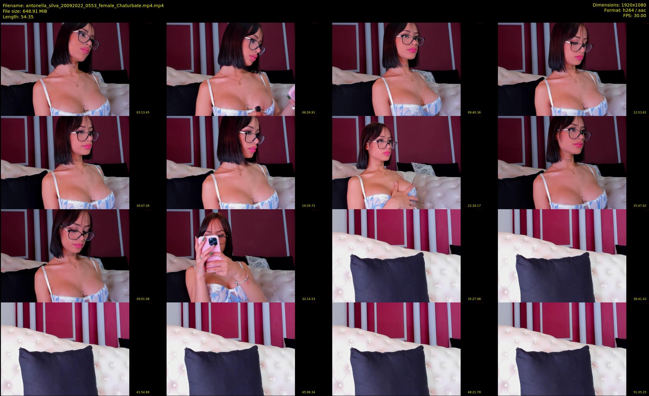 antonella_silva — 55 minute Chaturbate female cam show recording, 1080p, Sep 20, 2022