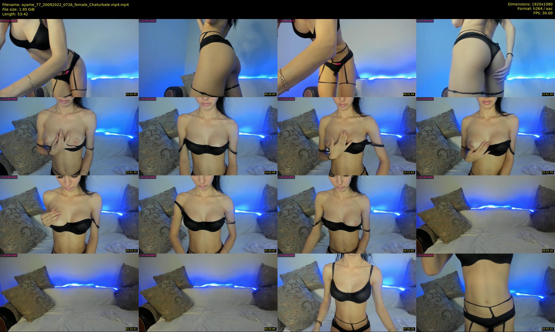 ayame_77 — 54 minute Chaturbate female cam show recording, 1080p, Sep 20, 2022