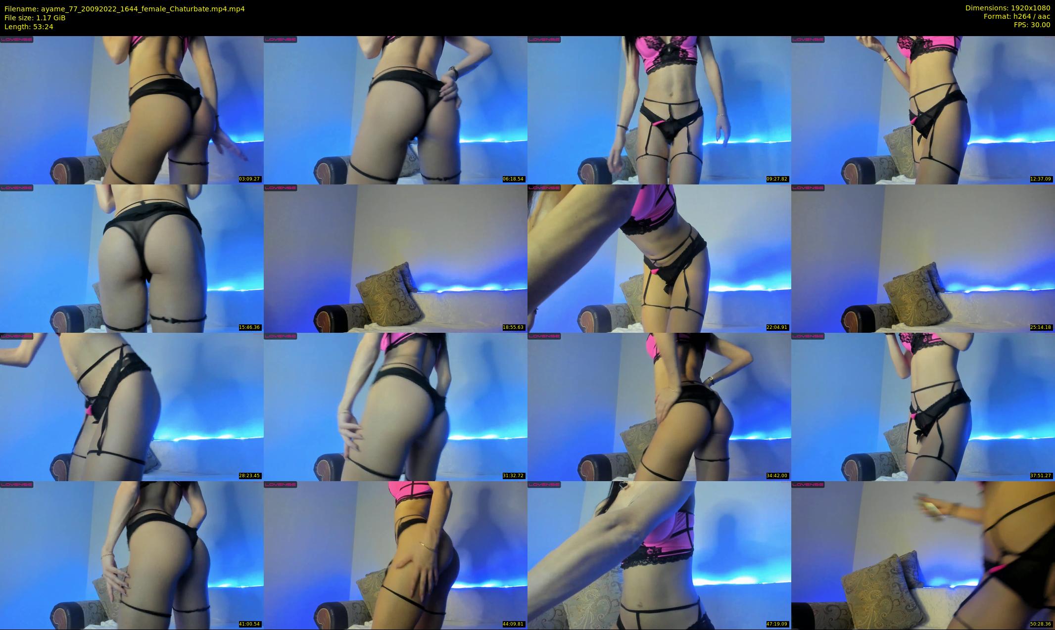 ayame_77 — 54 minute Chaturbate female cam show recording, 1080p, Sep 20, 2022