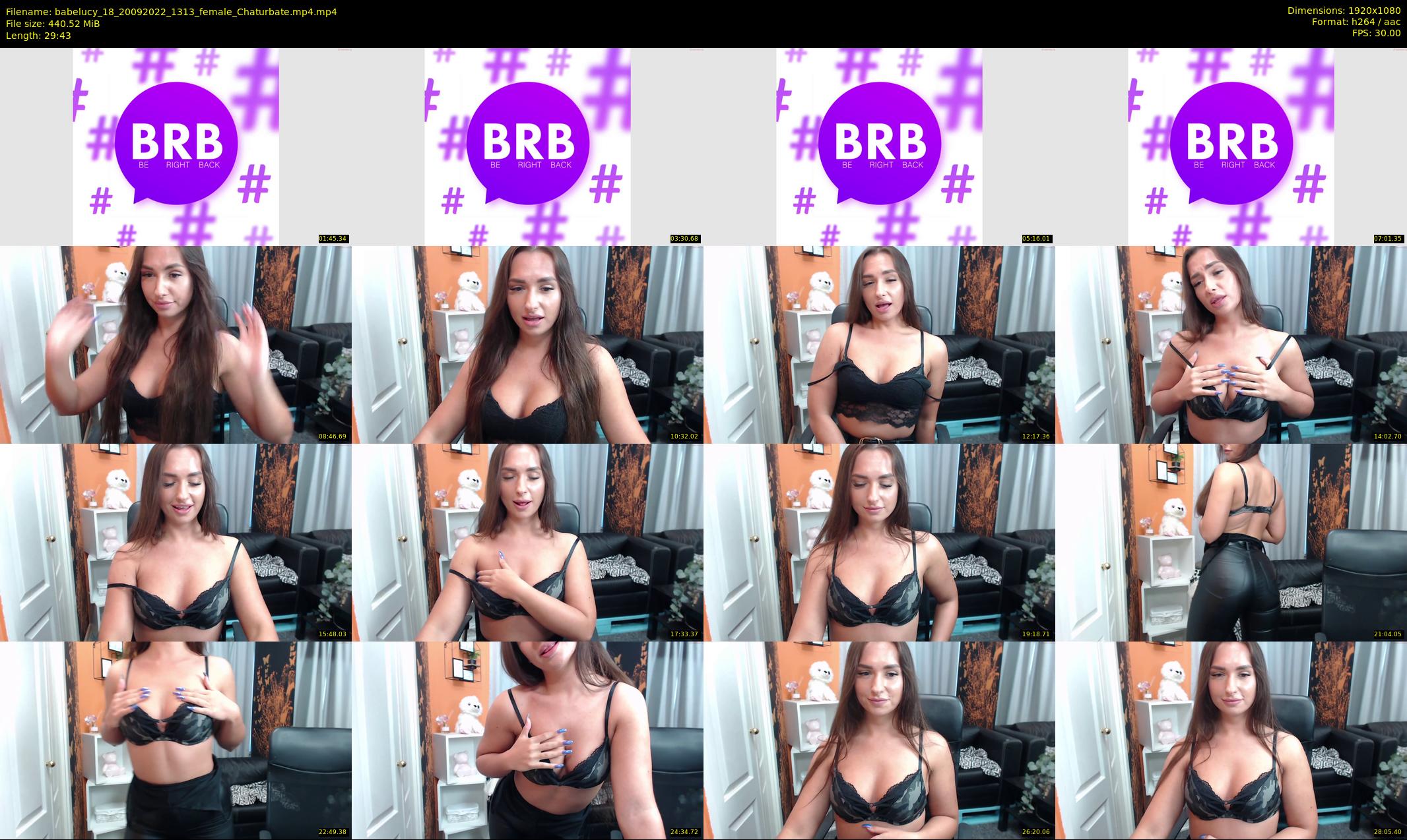 babelucy_18 — 30 minute Chaturbate female cam show recording, 1080p, Sep 20, 2022