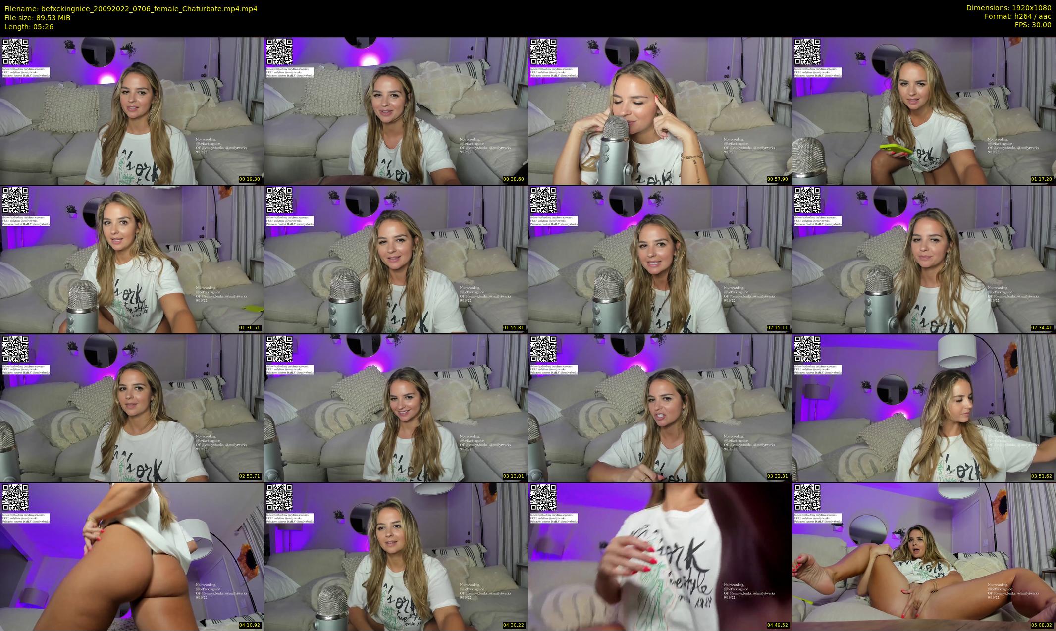 befxckingnice — 6 minute Chaturbate female cam show recording, 1080p, Sep 20, 2022