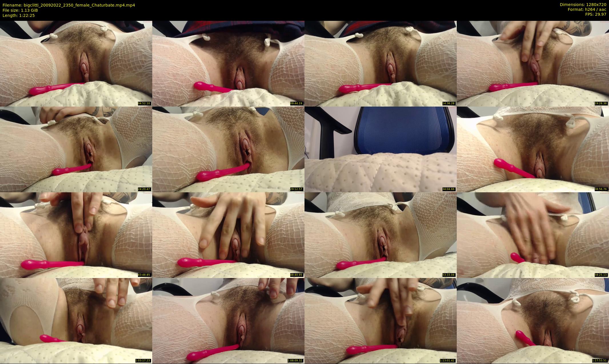 bigclitti — 83 minute Chaturbate female cam show recording, 720p, Sep 20, 2022
