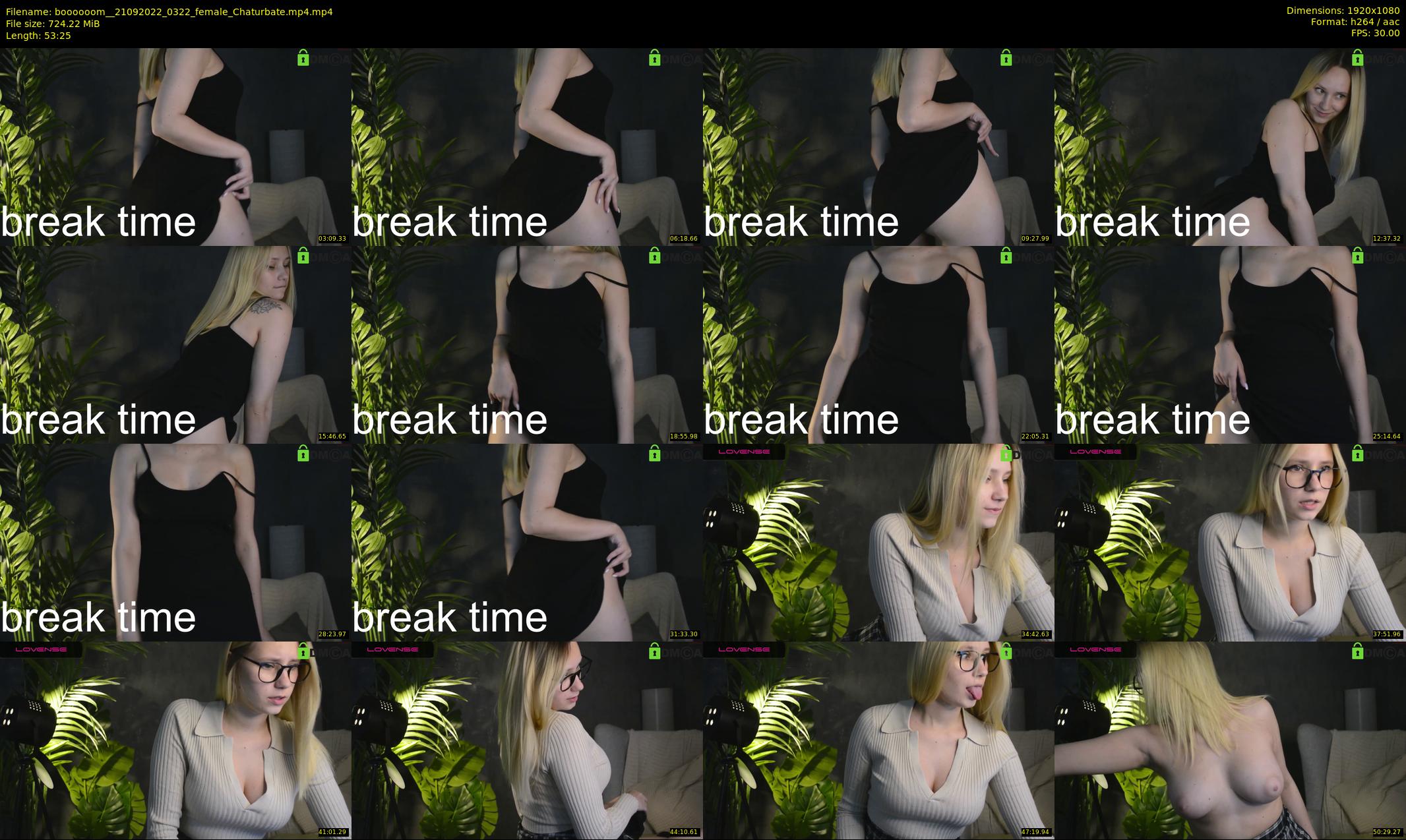 boooooom_ — 54 minute Chaturbate female cam show recording, 1080p, Sep 21, 2022