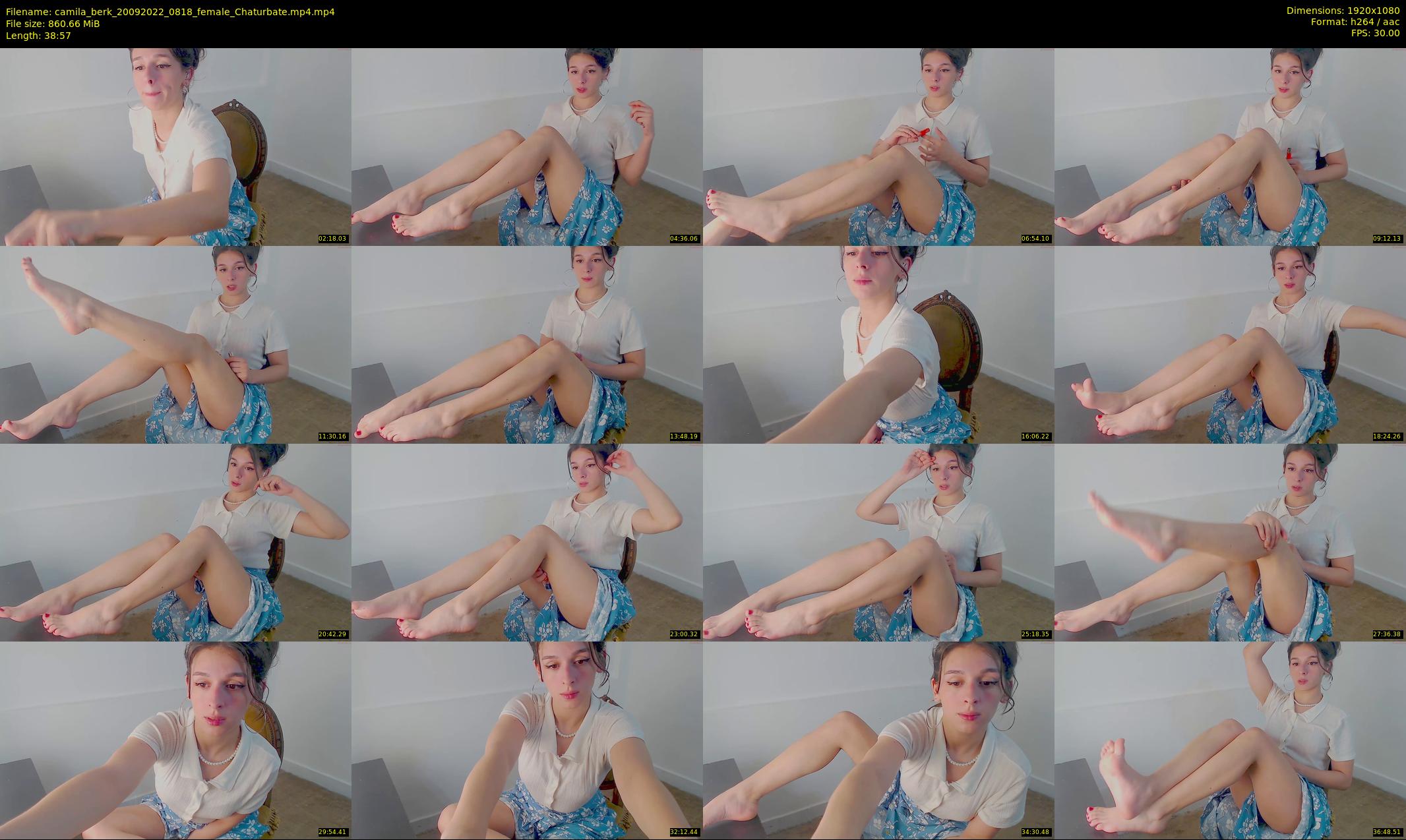 camila_berk — 39 minute Chaturbate female cam show recording, 1080p, Sep 20, 2022