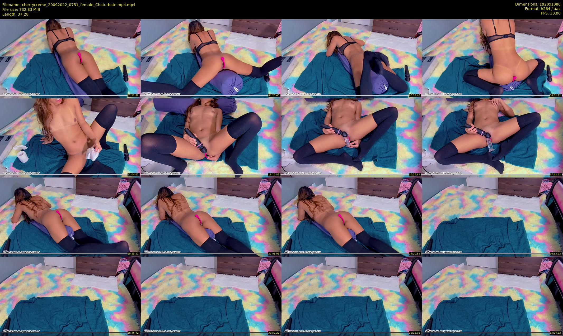 cherrycreme — 38 minute Chaturbate female cam show recording, 1080p, Sep 20, 2022