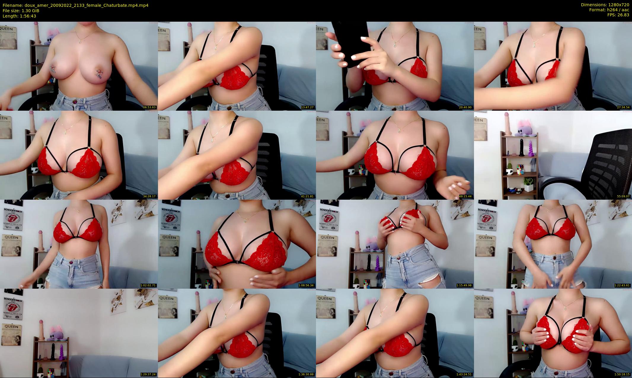 doux_amer — 117 minute Chaturbate female cam show recording, 720p, Sep 20, 2022