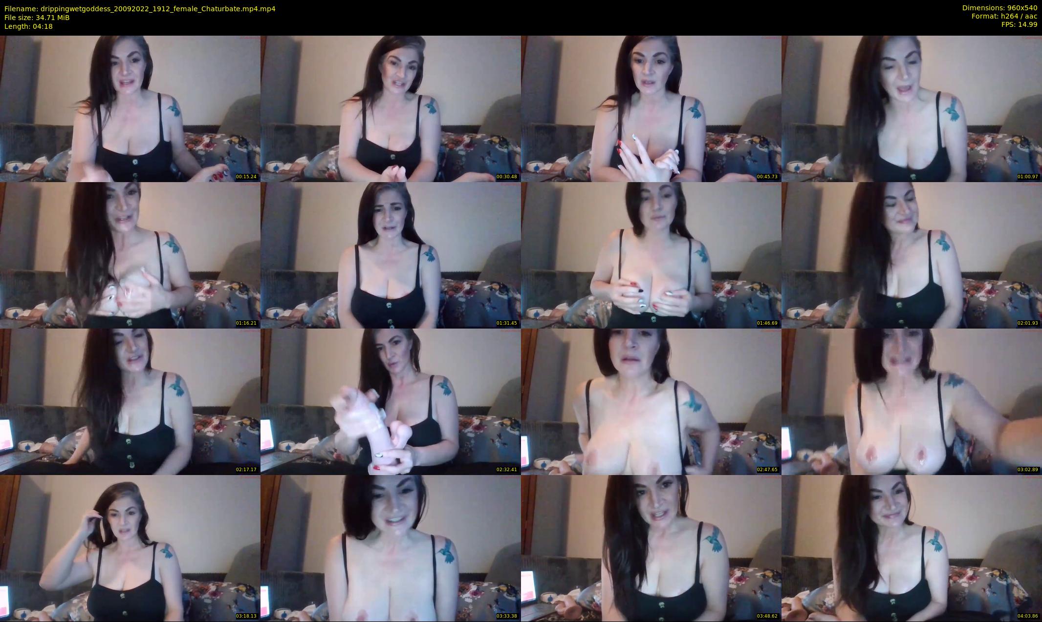 drippingwetgoddess — 5 minute Chaturbate female cam show recording, 480p, Sep 20, 2022