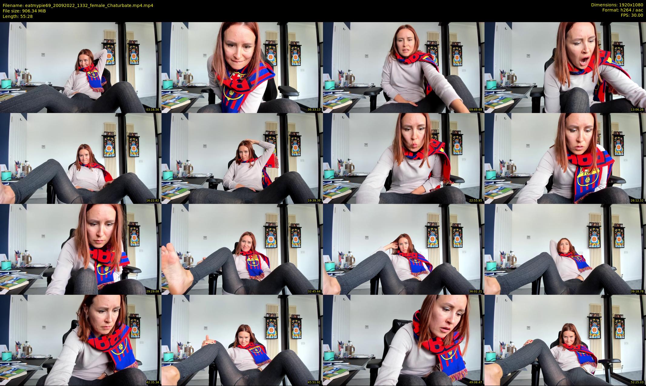 eatmypie69 — 56 minute Chaturbate female cam show recording, 1080p, Sep 20, 2022