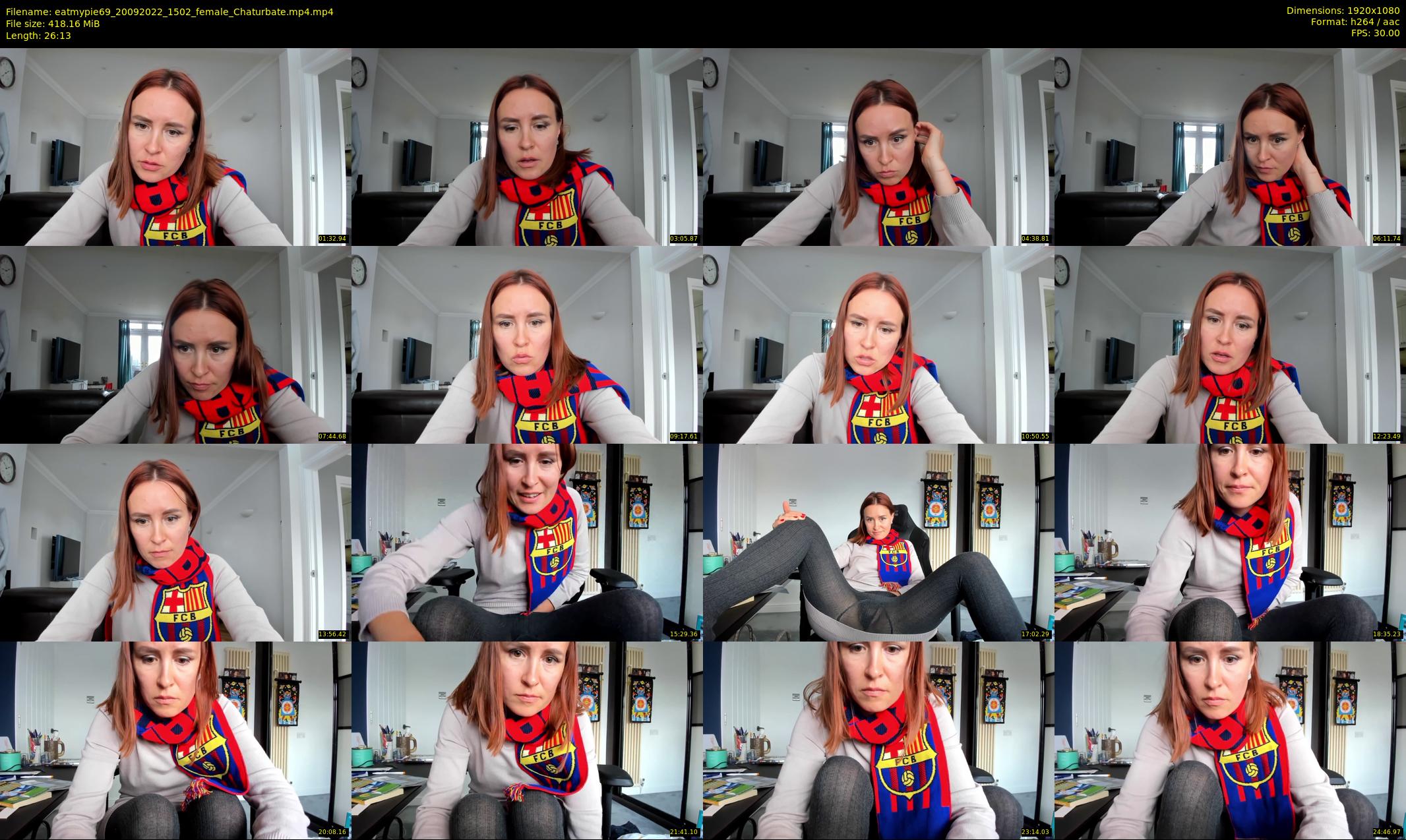 eatmypie69 — 27 minute Chaturbate female cam show recording, 1080p, Sep 20, 2022