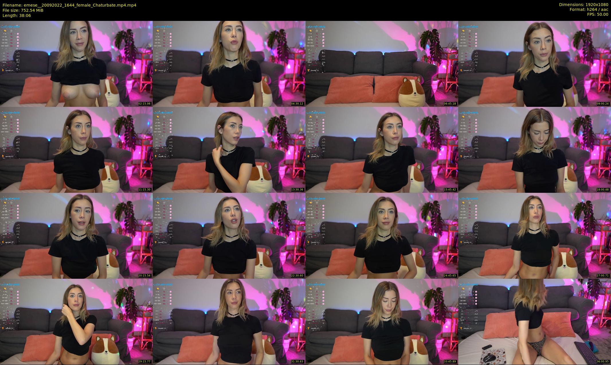 emese_ — 39 minute Chaturbate female cam show recording, 1080p, Sep 20, 2022