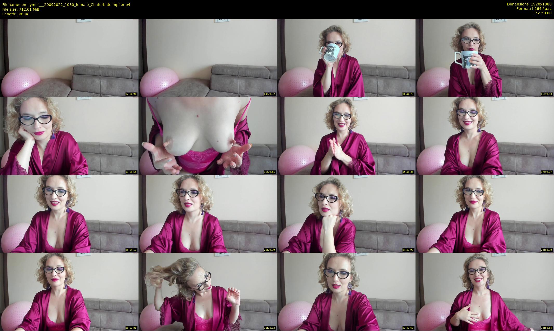 emilymilf__ — 39 minute Chaturbate female cam show recording, 1080p, Sep 20, 2022