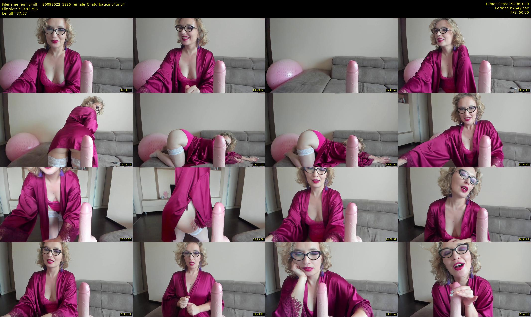 emilymilf__ — 38 minute Chaturbate female cam show recording, 1080p, Sep 20, 2022