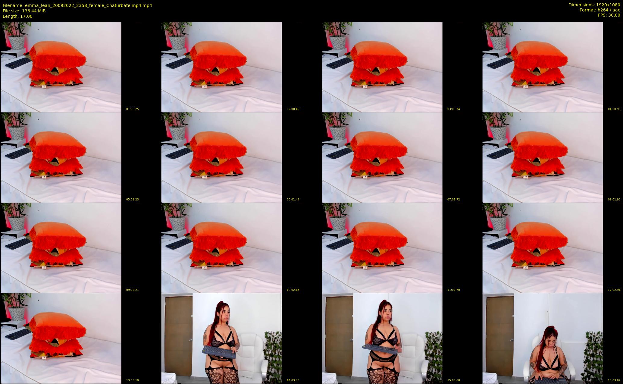 emma_lean — 17 minute Chaturbate female cam show recording, 1080p, Sep 20, 2022