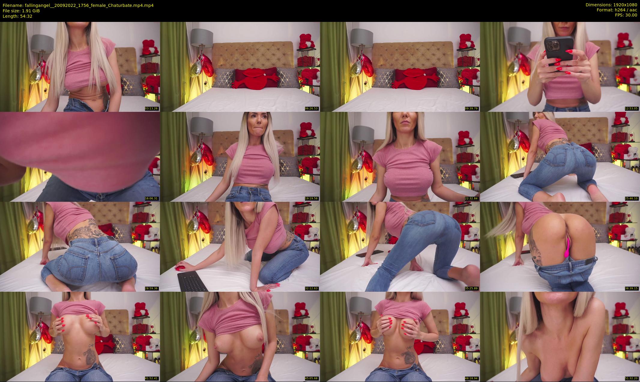 fallingangel_ — 55 minute Chaturbate female cam show recording, 1080p, Sep 20, 2022
