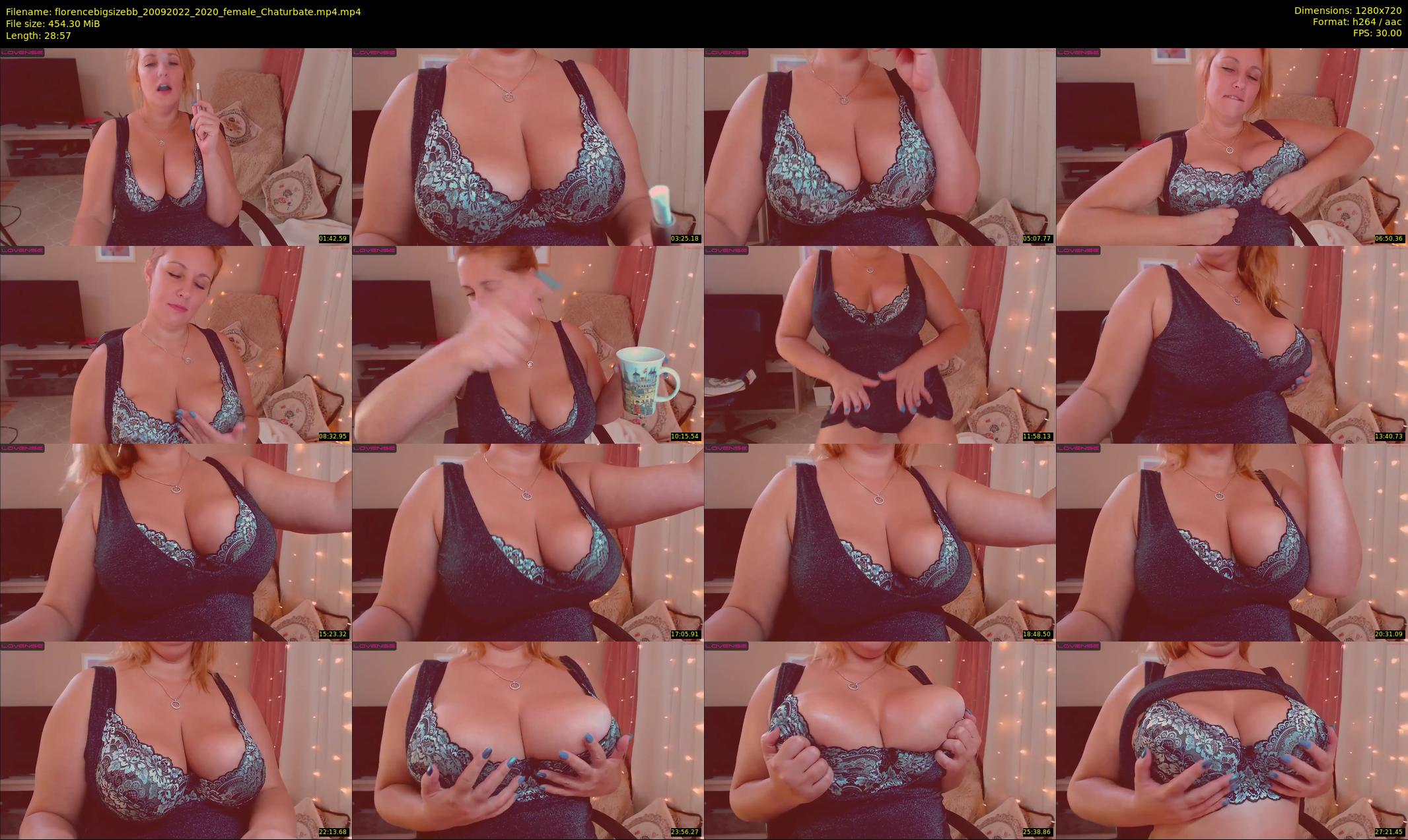 florencebigsizebb — 29 minute Chaturbate female cam show recording, 720p, Sep 20, 2022