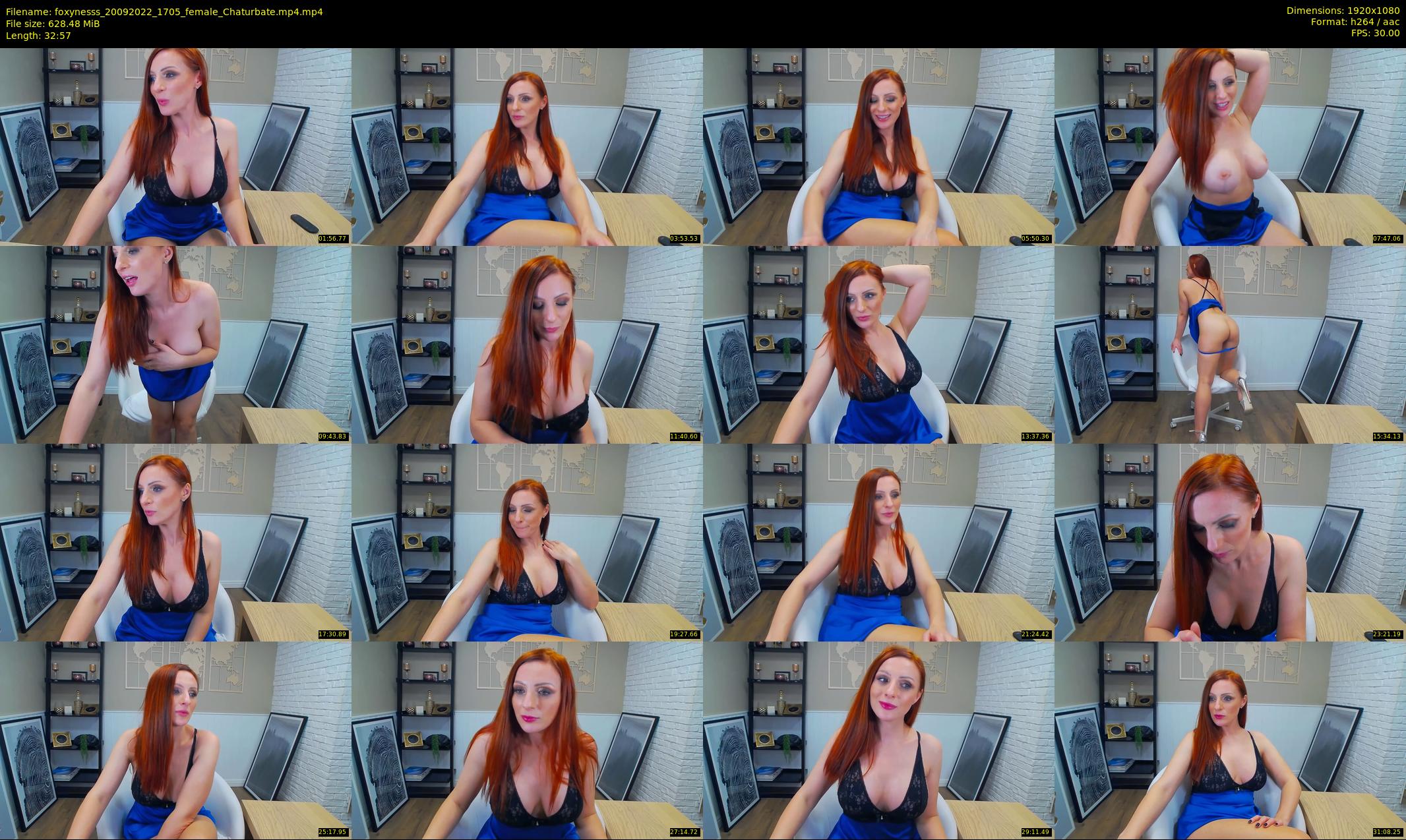 foxynesss — 33 minute Chaturbate female cam show recording, 1080p, Sep 20, 2022