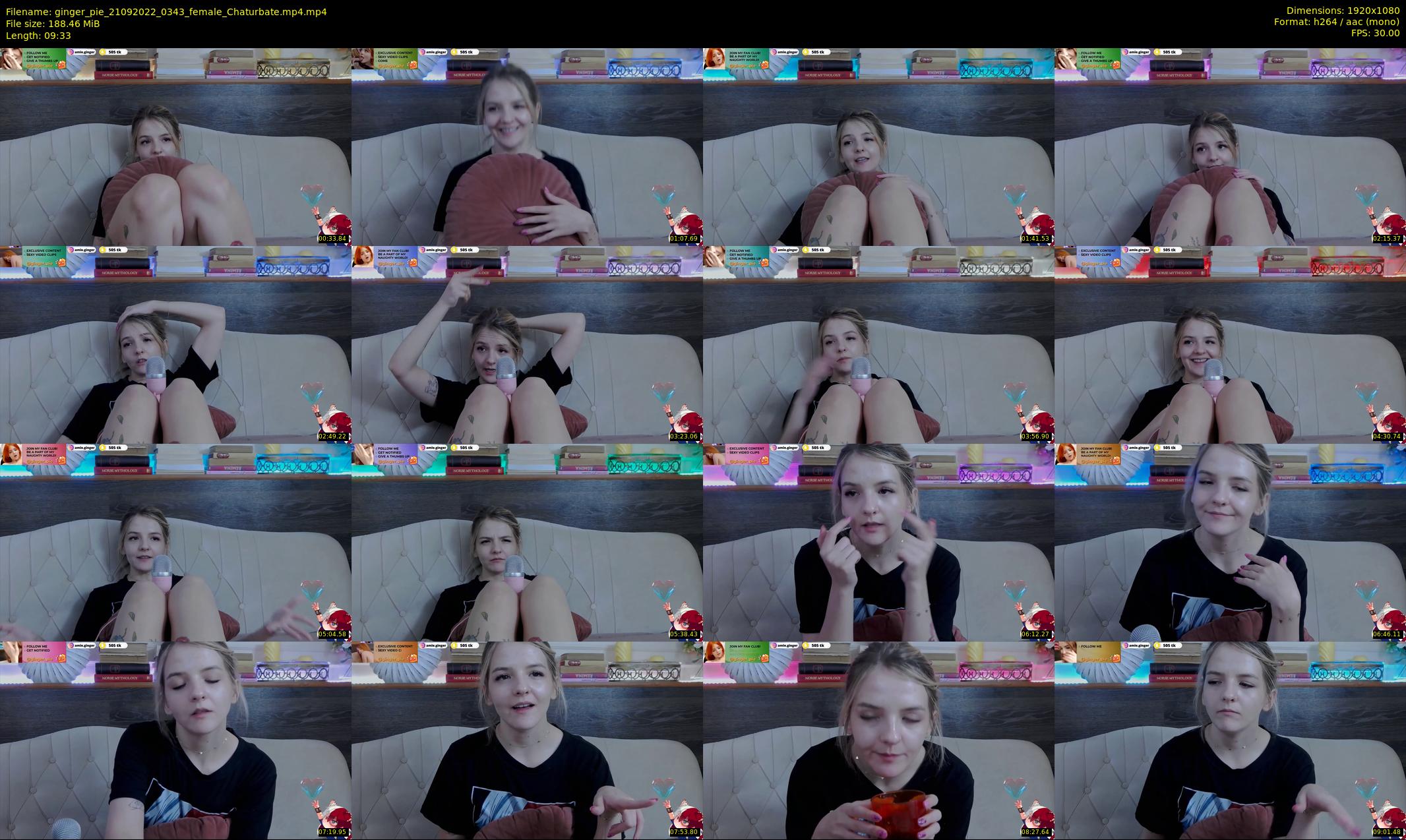 ginger_pie — 10 minute Chaturbate female cam show recording, 1080p, Sep 21, 2022