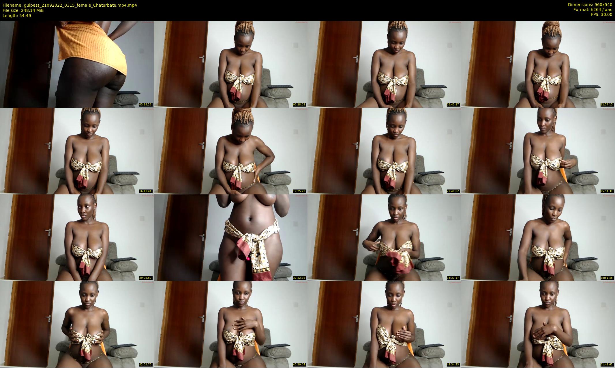 gulpess — 55 minute Chaturbate female cam show recording, 480p, Sep 21, 2022