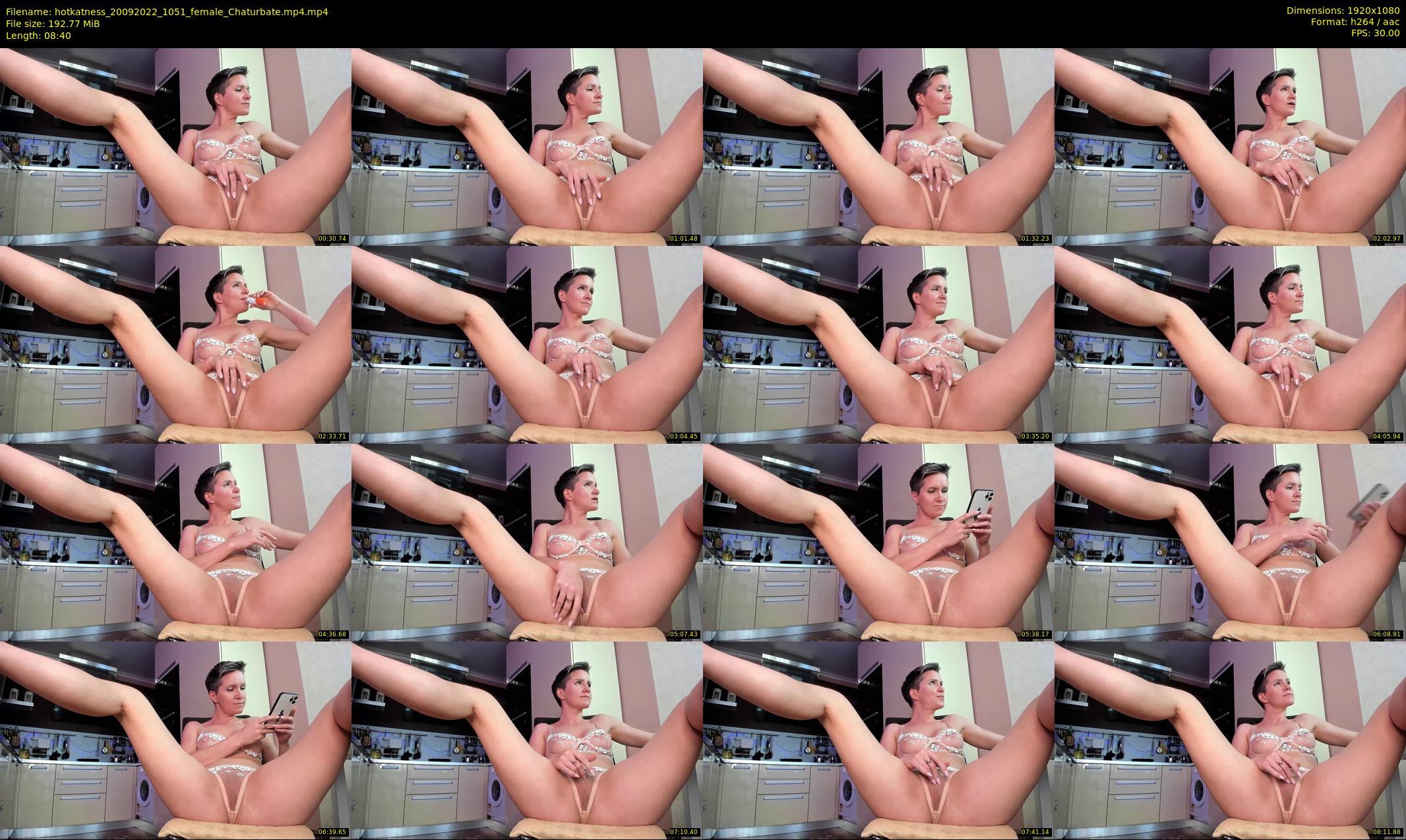 hotkatness — 9 minute Chaturbate female cam show recording, 1080p, Sep 20, 2022