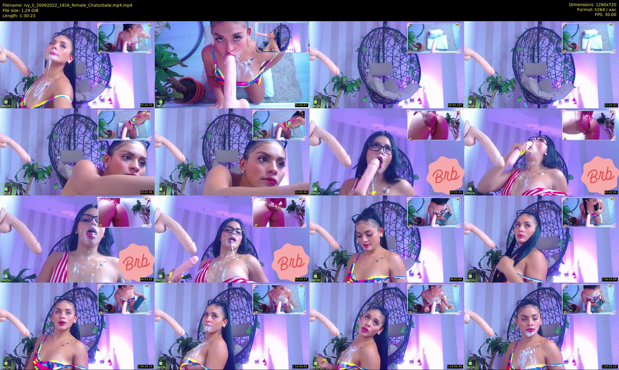 ivy_li — 91 minute Chaturbate female cam show recording, 720p, Sep 20, 2022