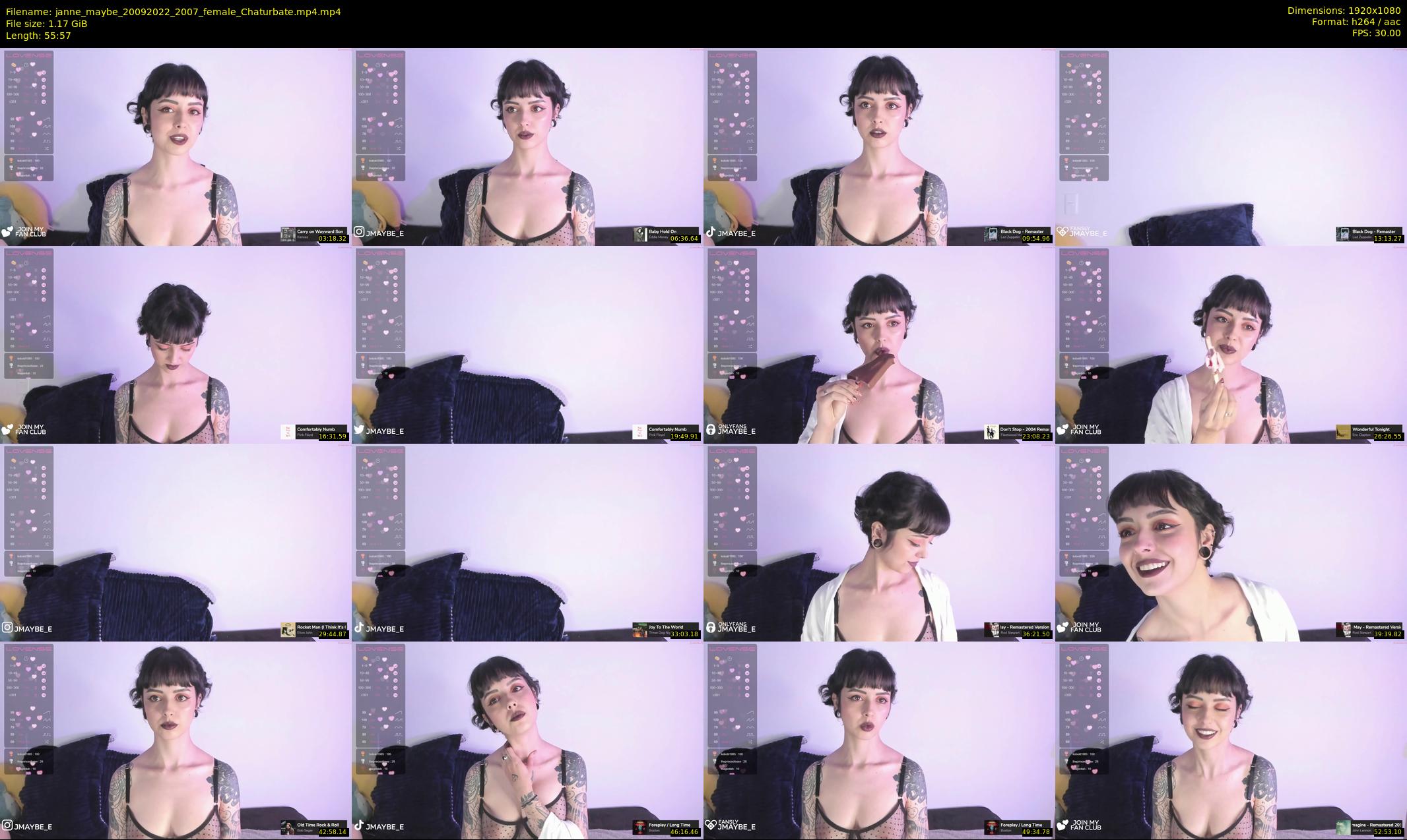 janne_maybe — 56 minute Chaturbate female cam show recording, 1080p, Sep 20, 2022