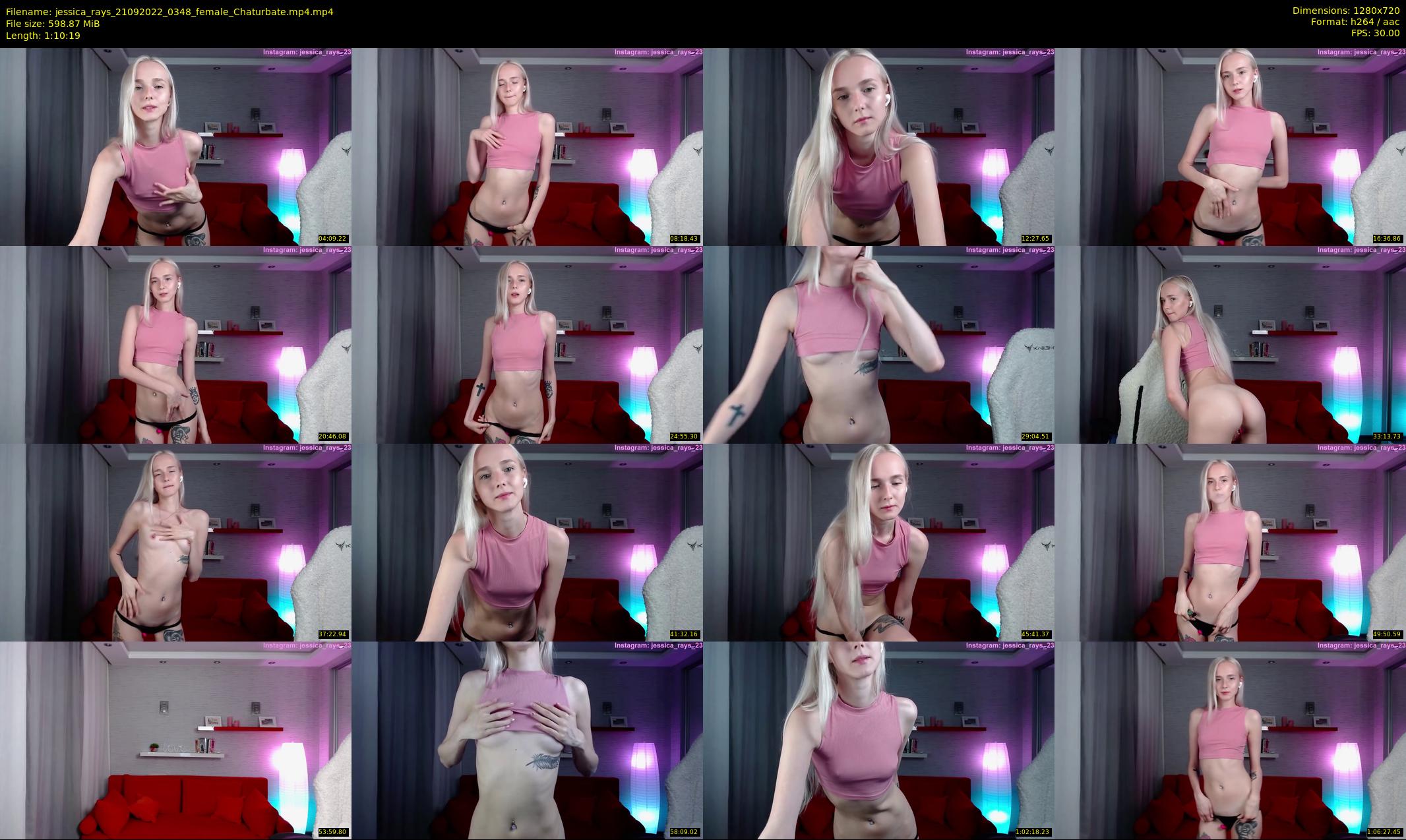 jessica_rays — 71 minute Chaturbate couple cam show recording, 720p, Sep 21, 2022