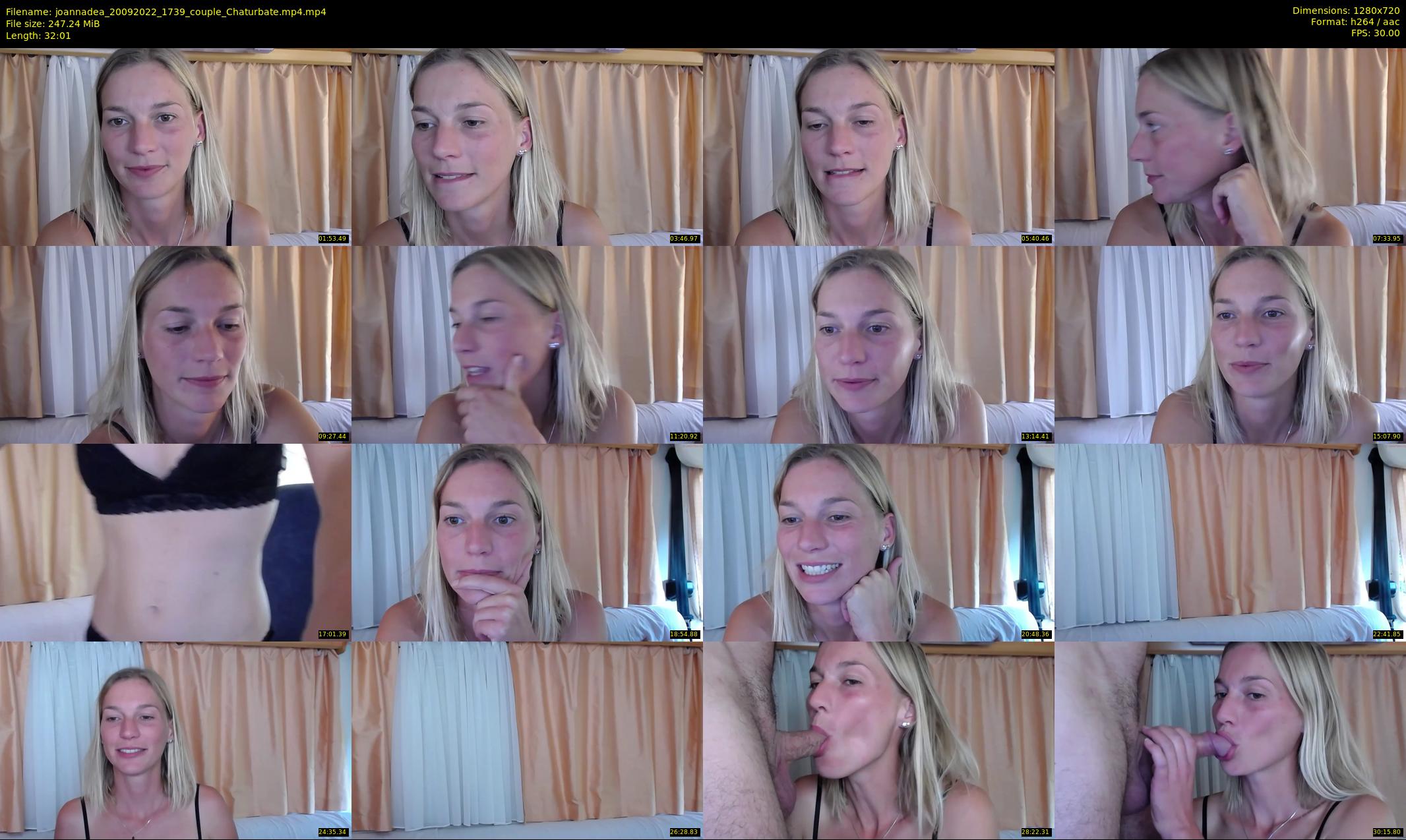 joannadea — 33 minute Chaturbate female cam show recording, 720p, Sep 20, 2022