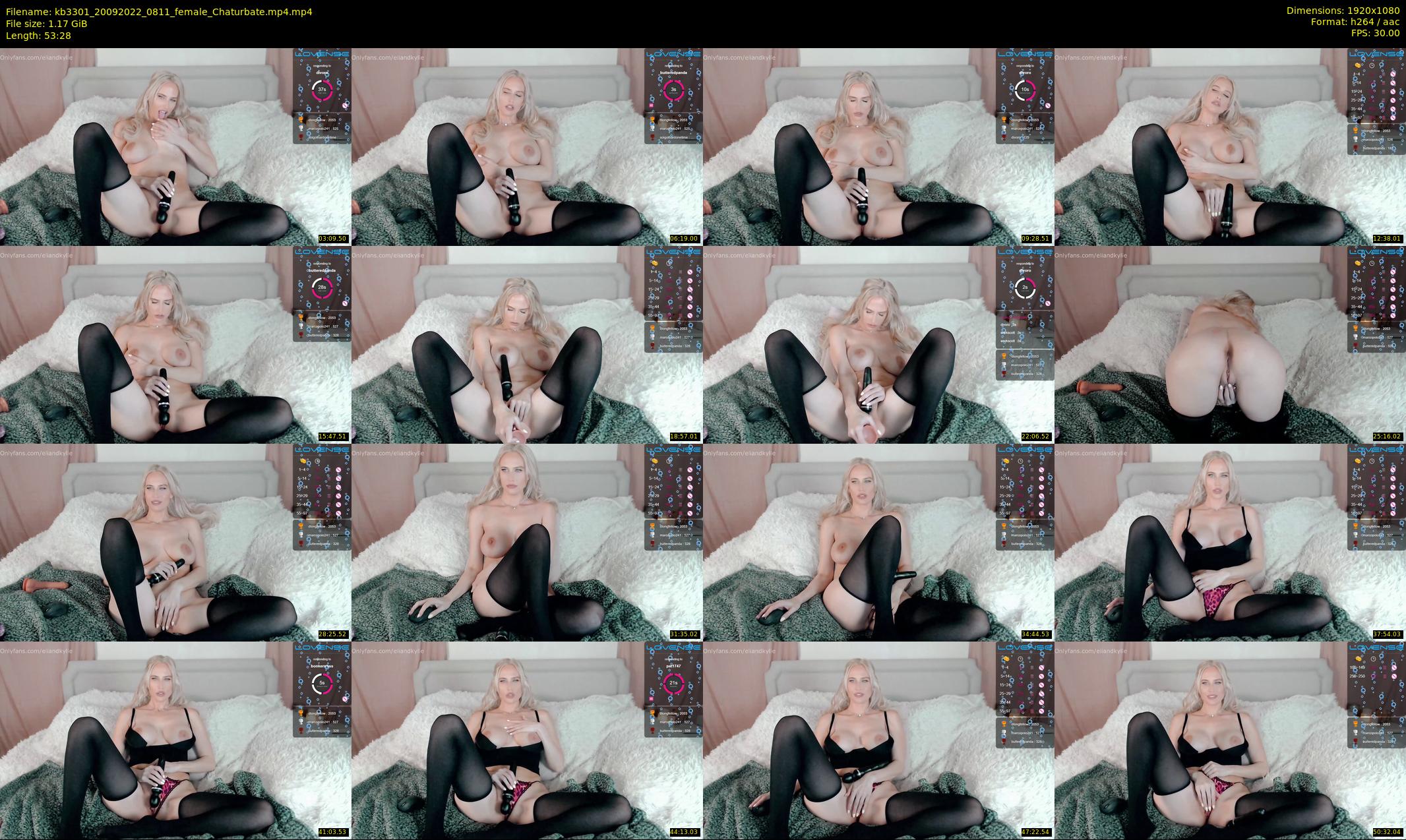 kb3301 — 54 minute Chaturbate couple cam show recording, 1080p, Sep 20, 2022