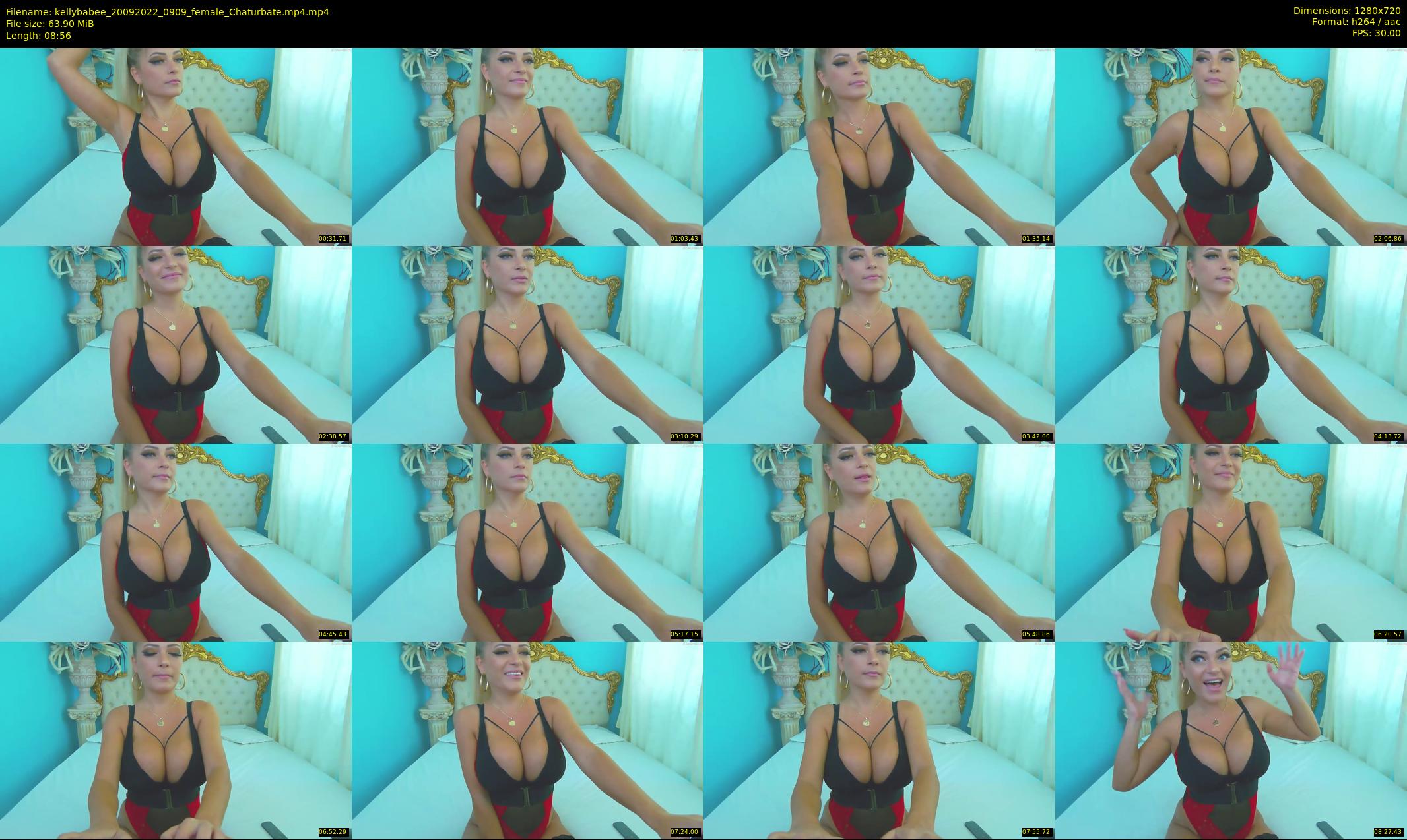 kellybabee — 9 minute Chaturbate female cam show recording, 720p, Sep 20, 2022