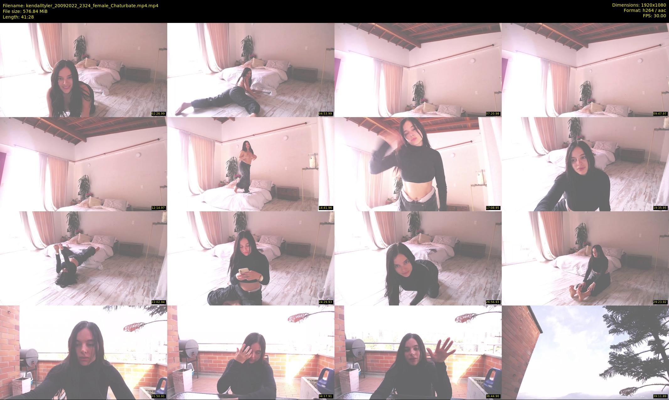 kendalltyler — 42 minute Chaturbate female cam show recording, 1080p, Sep 20, 2022
