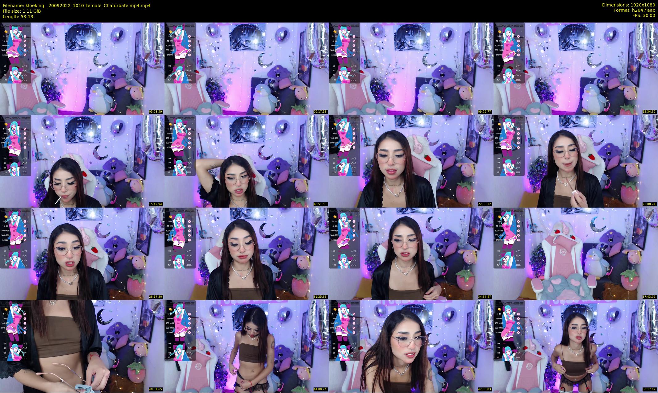 kloeking_ — 54 minute Chaturbate female cam show recording, 1080p, Sep 20, 2022