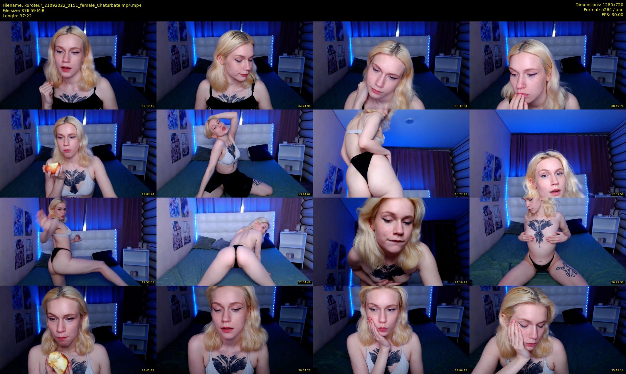 kuroteur — 38 minute Chaturbate couple cam show recording, 720p, Sep 21, 2022