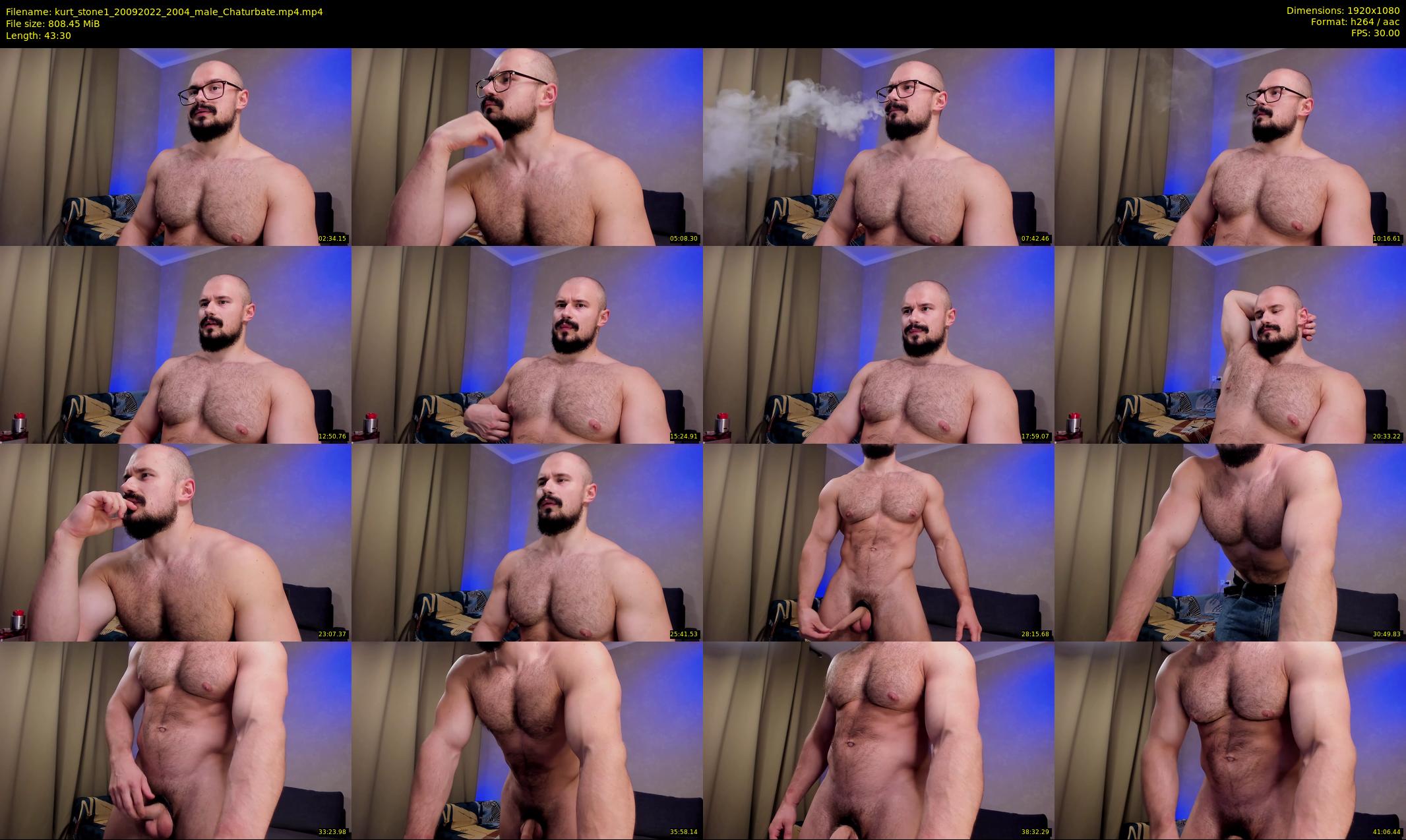 kurt_stone1 — 44 minute Chaturbate male cam show recording, 1080p, Sep 20, 2022