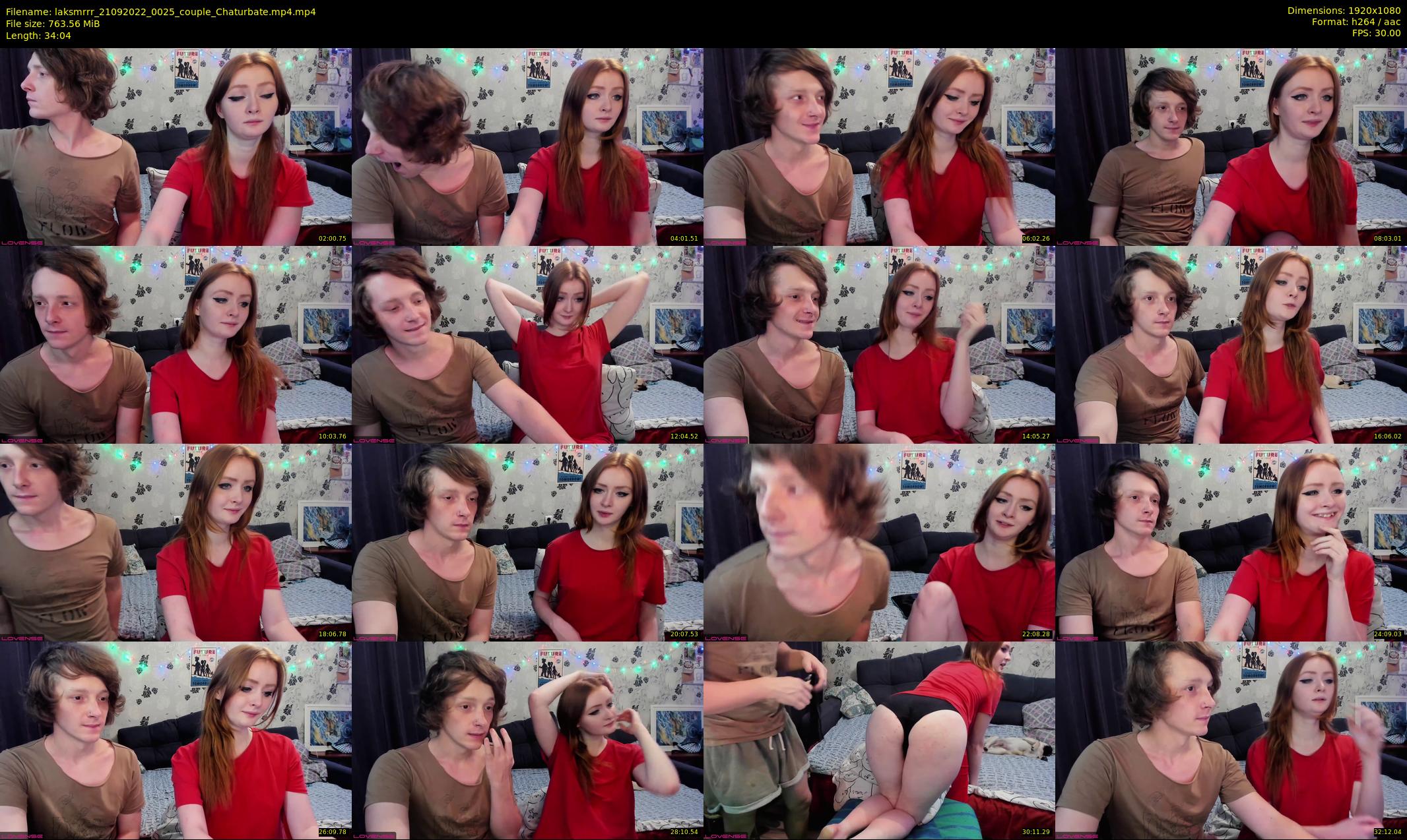 laksmrrr — 35 minute Chaturbate couple cam show recording, 1080p, Sep 21, 2022