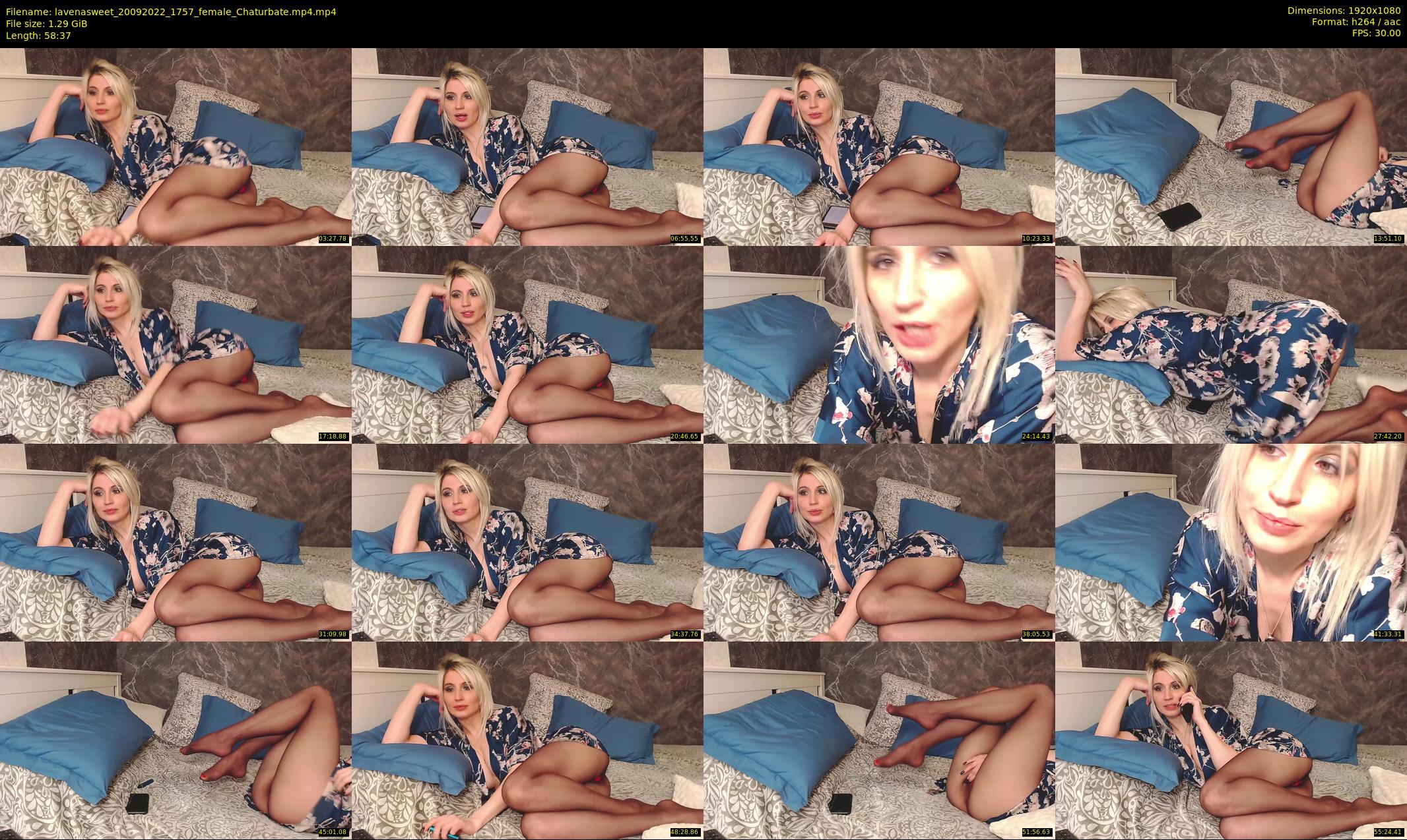 lavenasweet — 59 minute Chaturbate female cam show recording, 1080p, Sep 20, 2022