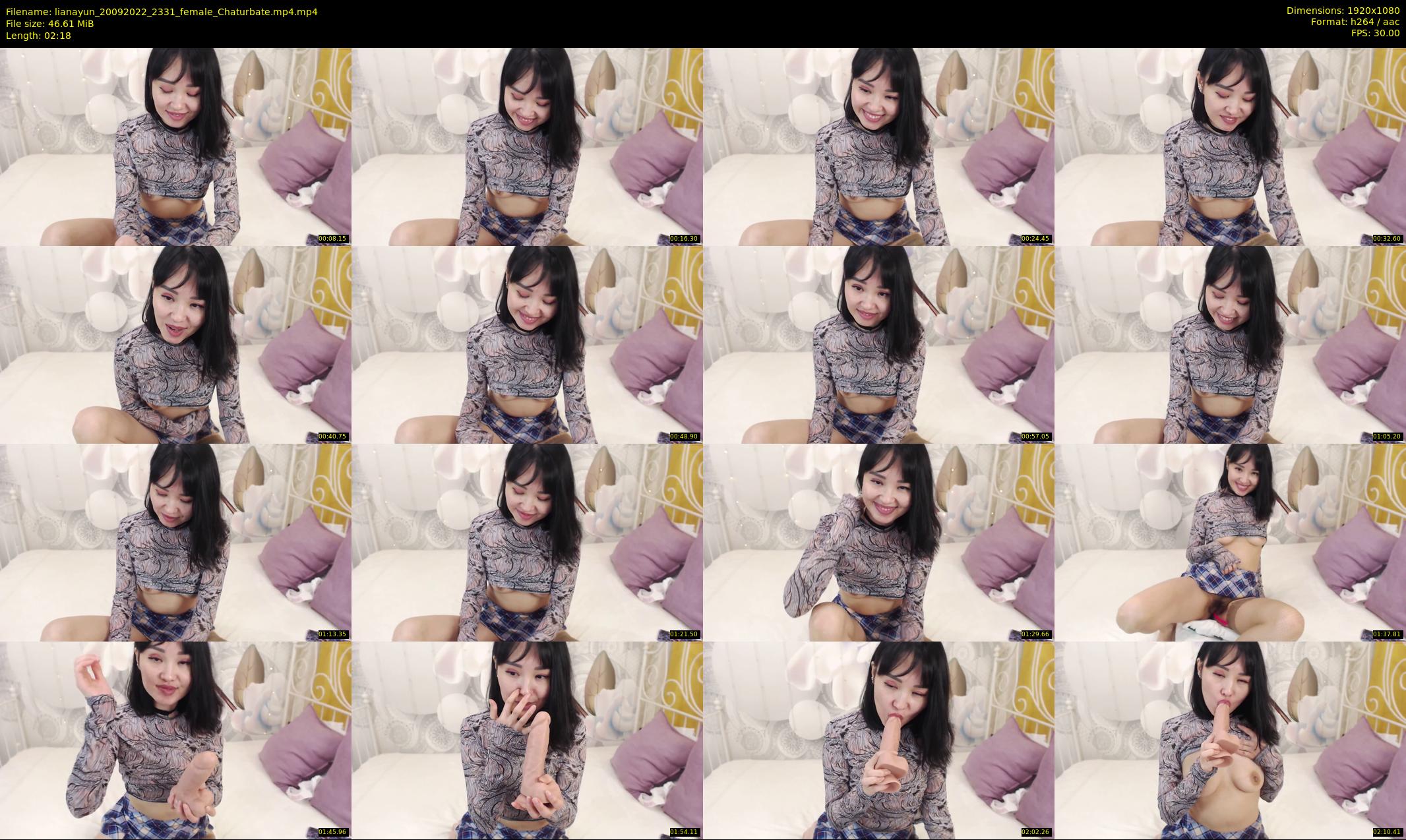 lianayun — 3 minute Chaturbate female cam show recording, 1080p, Sep 20, 2022