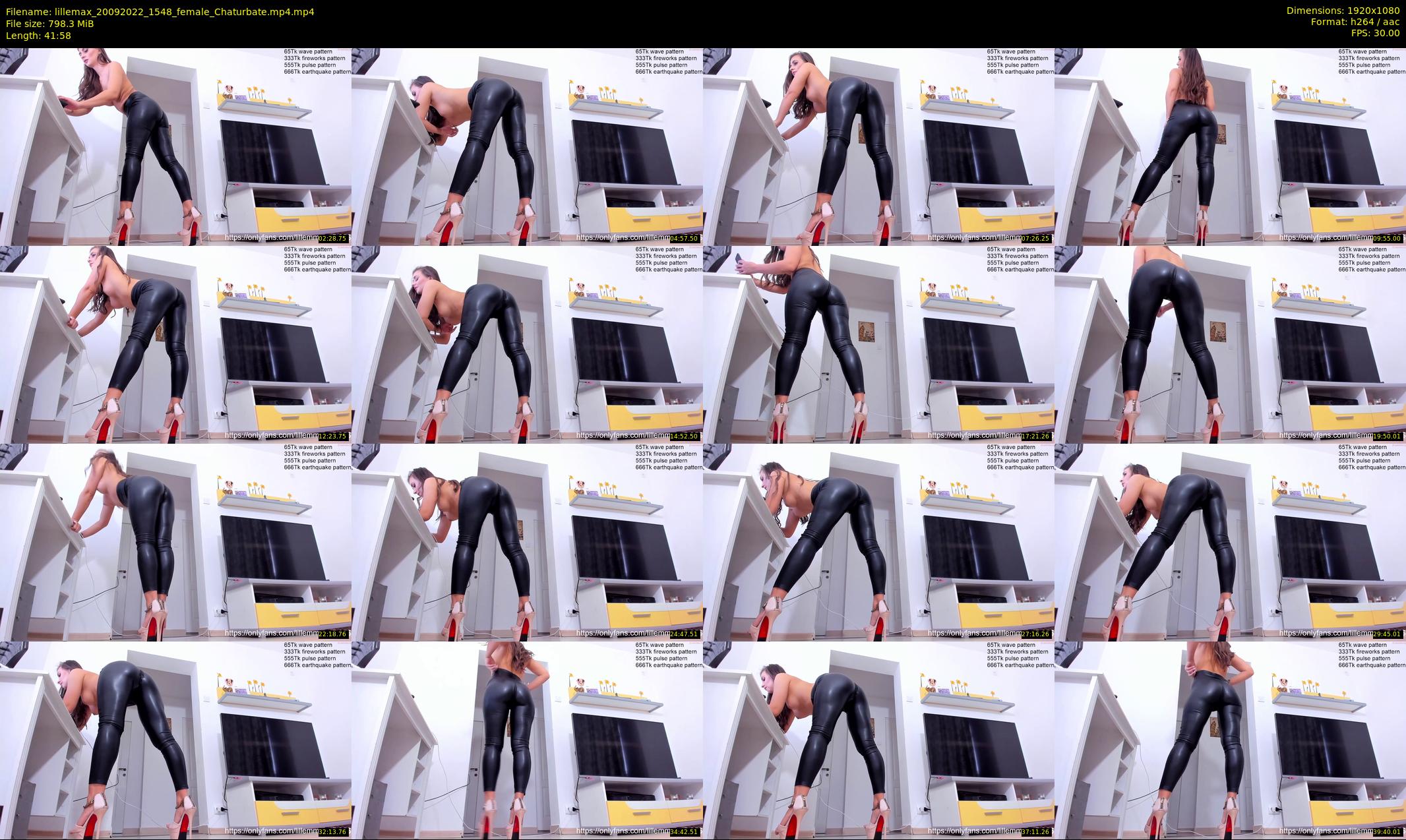 lillemax — 42 minute Chaturbate female cam show recording, 1080p, Sep 20, 2022