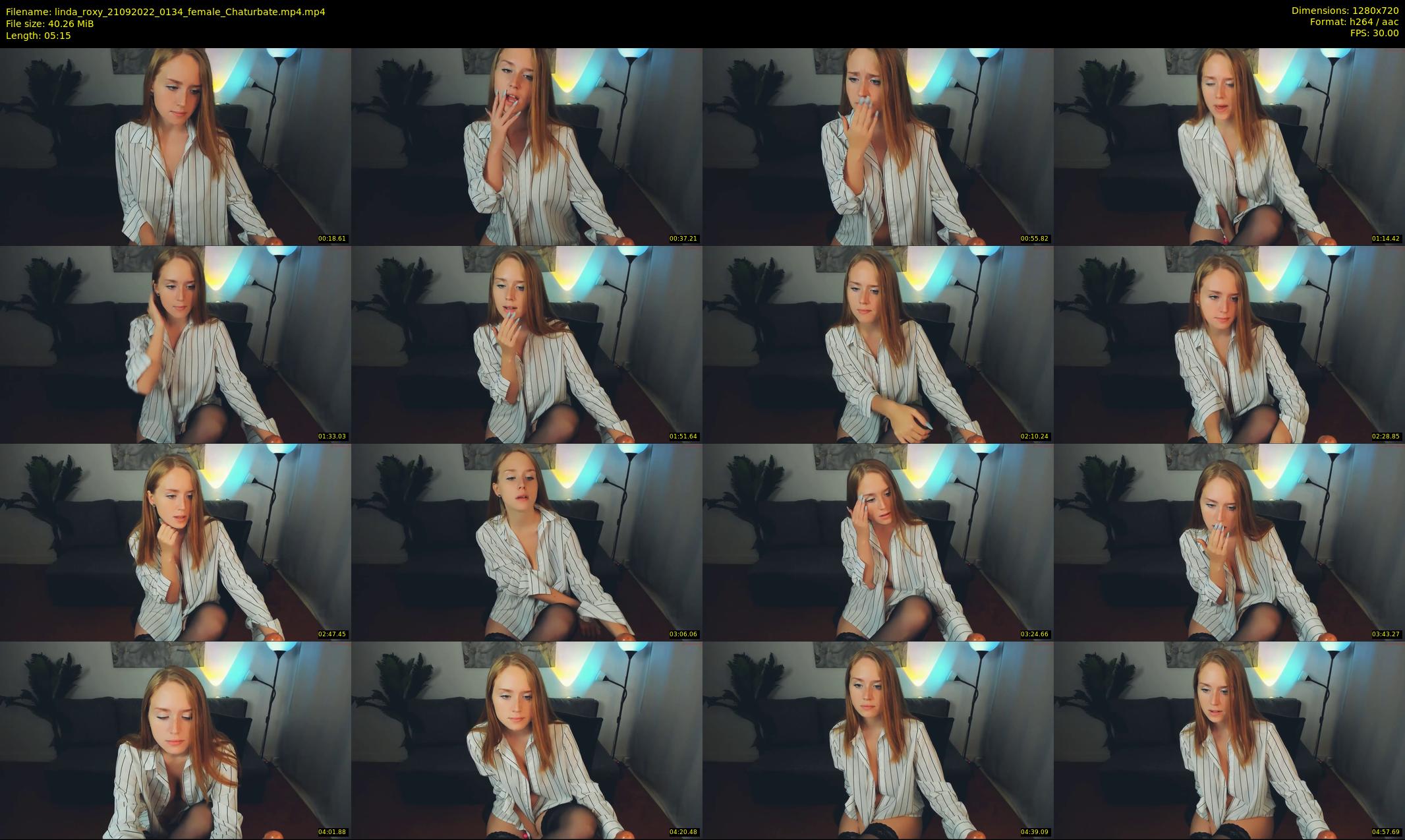 linda_roxy — 6 minute Chaturbate female cam show recording, 720p, Sep 21, 2022